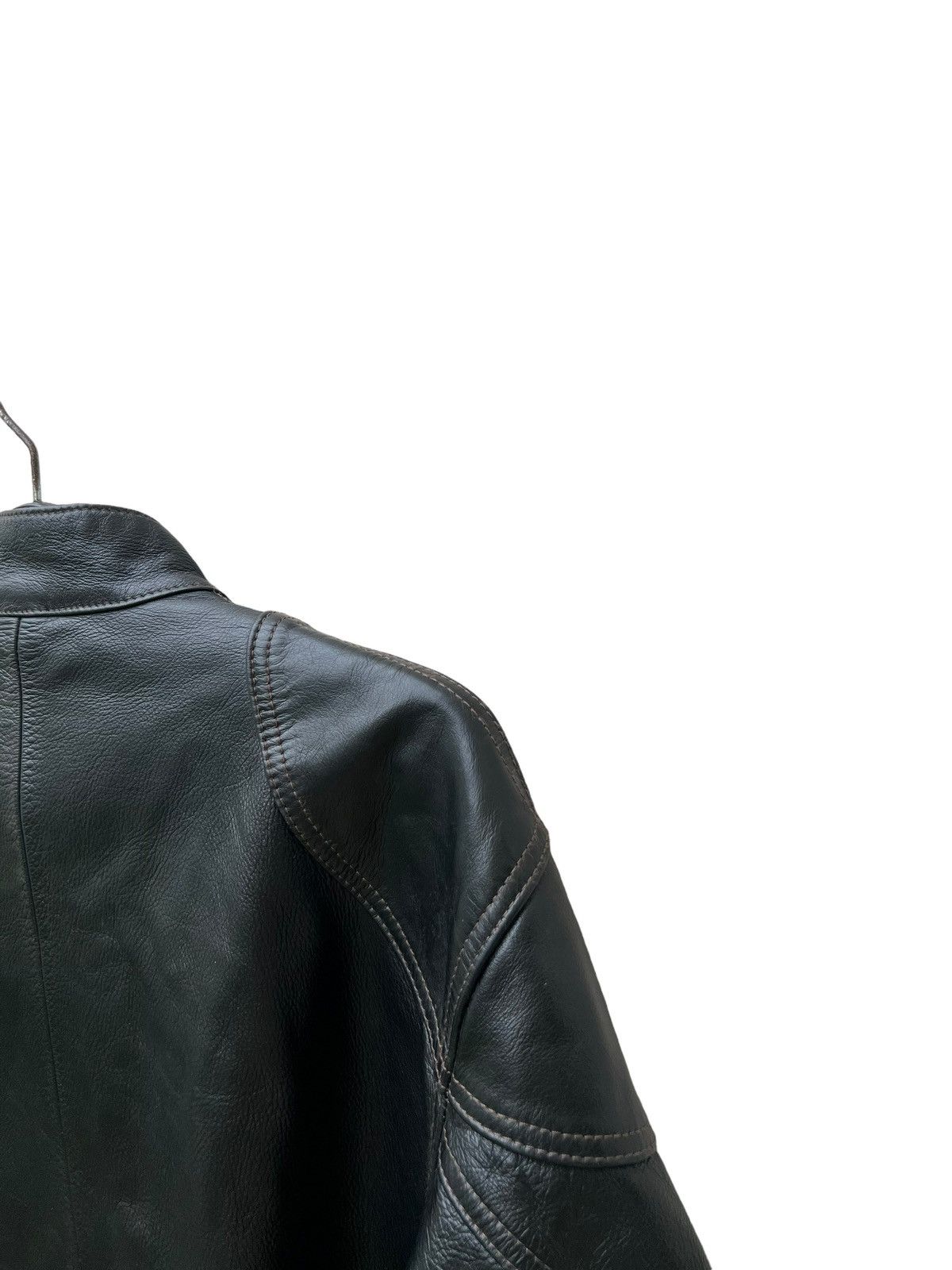 Belstaff Vintage Belstaff Leather Motorcycle Jacket Size US L / EU 52-54 / 3 - 14 Thumbnail