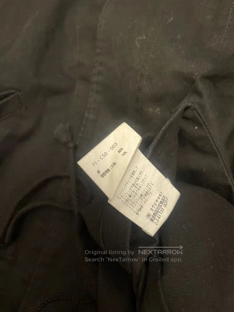 Yohji Yamamoto Yohji Yamamoto Cotton Black Coat. Size US M / EU 48-50 / 2 - 5 Thumbnail