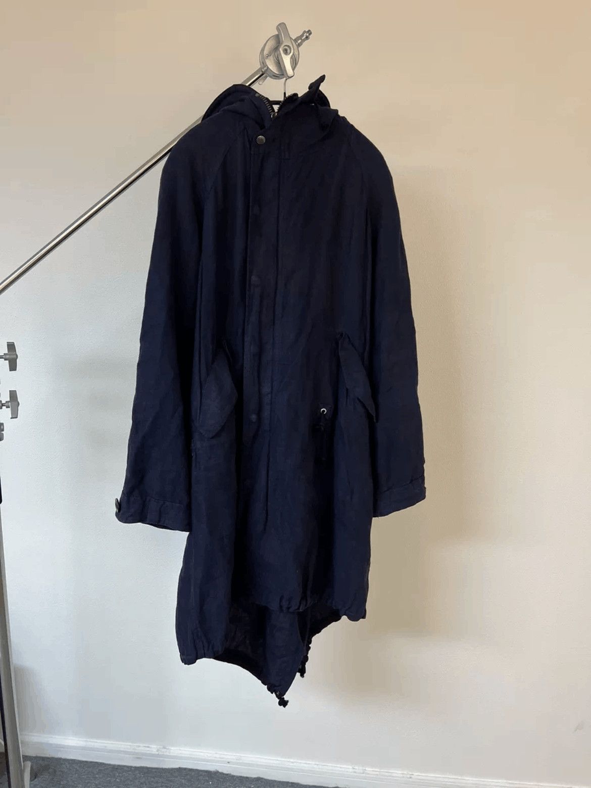 Yohji Yamamoto Sz 2 Yohji Yamamoto Hoodie Parkas Size US M / EU 48-50 / 2 - 2 Thumbnail