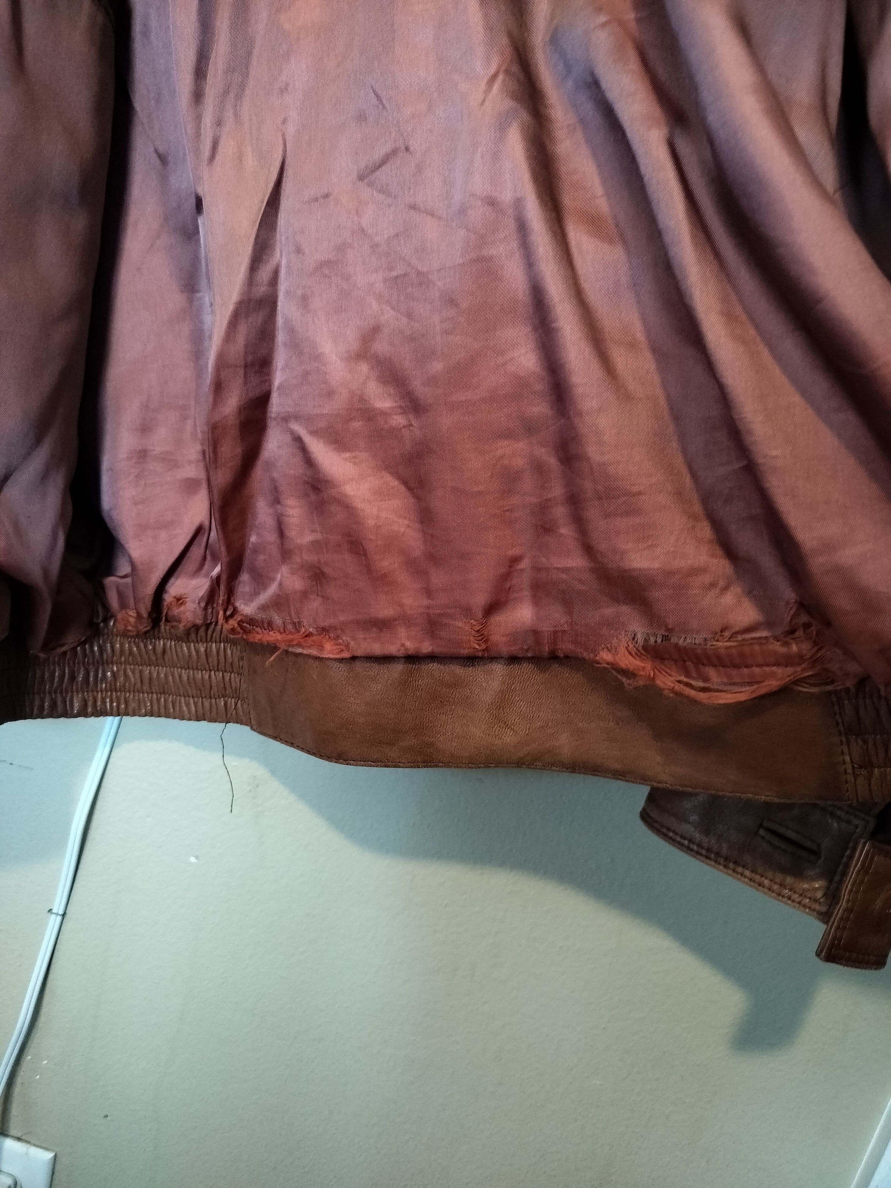 Other Soporcol Portuguese Vintage Brown Soft Leather Bomber Jacket Size US L / EU 52-54 / 3 - 9 Thumbnail