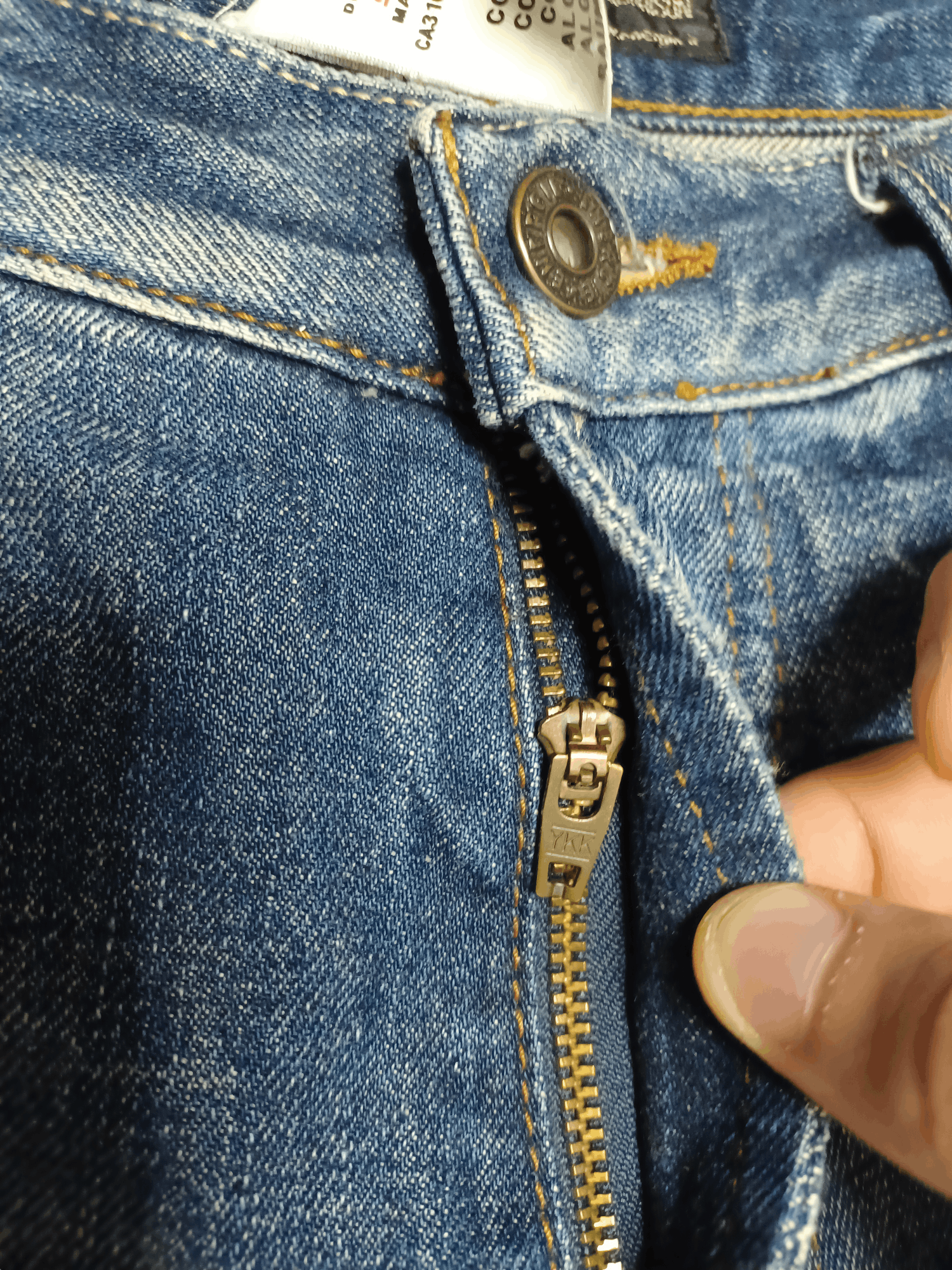 Energie ENERGIE MADE IN ITALY BOOTCUT DISTRESSED AVANT GARDE JEANS Size US 34 / EU 50 - 7 Thumbnail