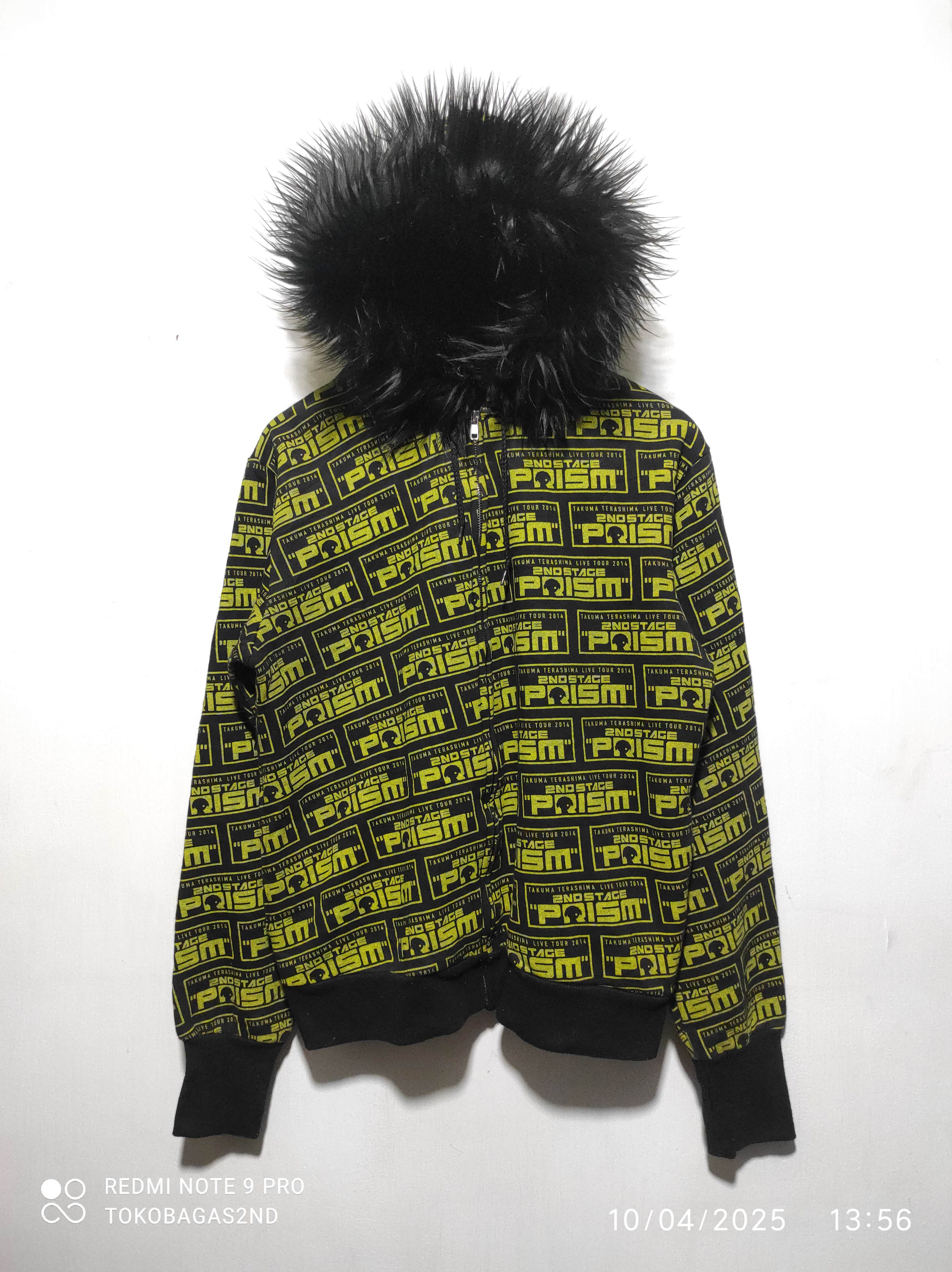 Japanese Brand Takuma Terashima Live Tour 2014 Zip Fur Hoodie Lgb style Size US M / EU 48-50 / 2 - 3 Thumbnail