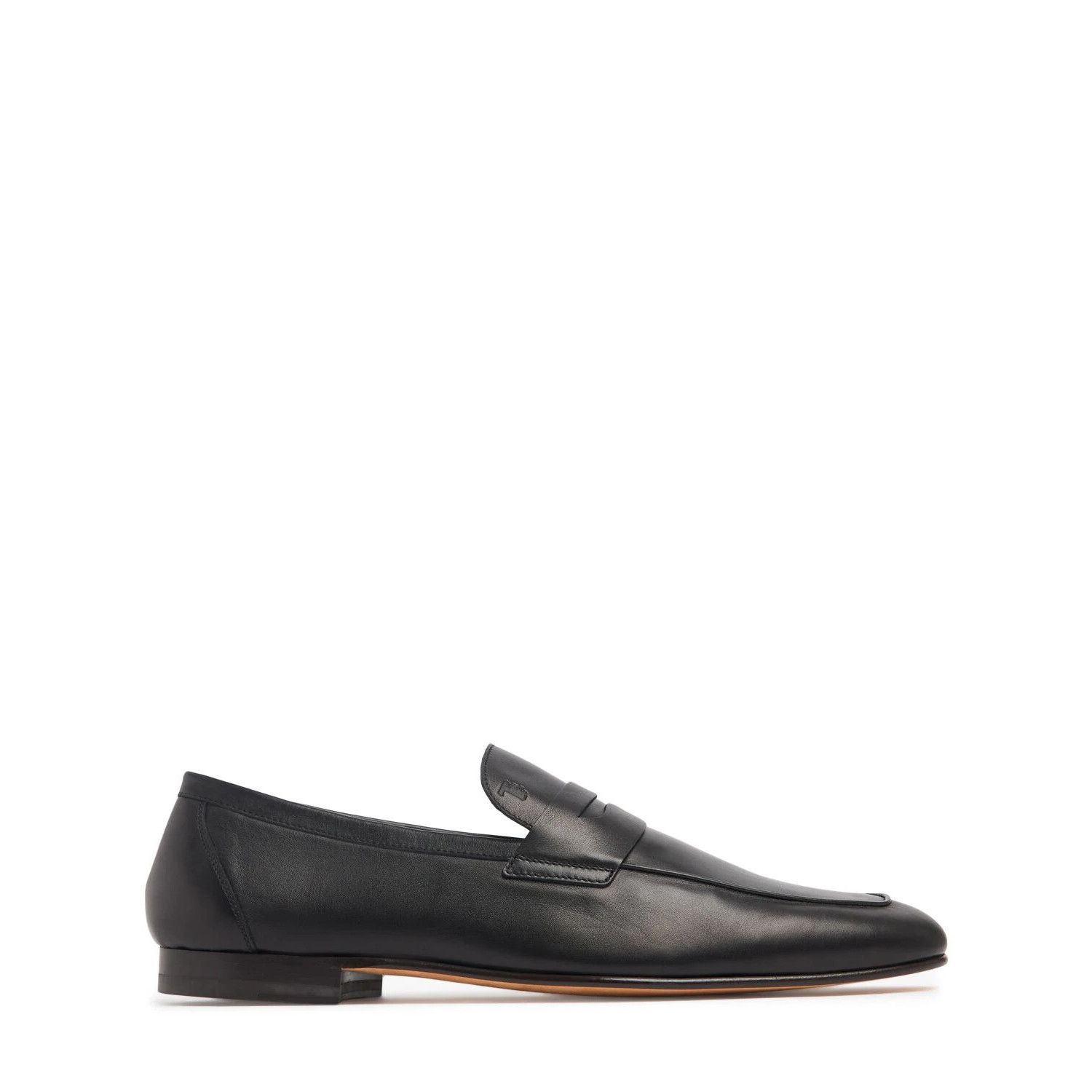 TOD'S $1045 Black Leather Loafers New & Authentic (Men's siz