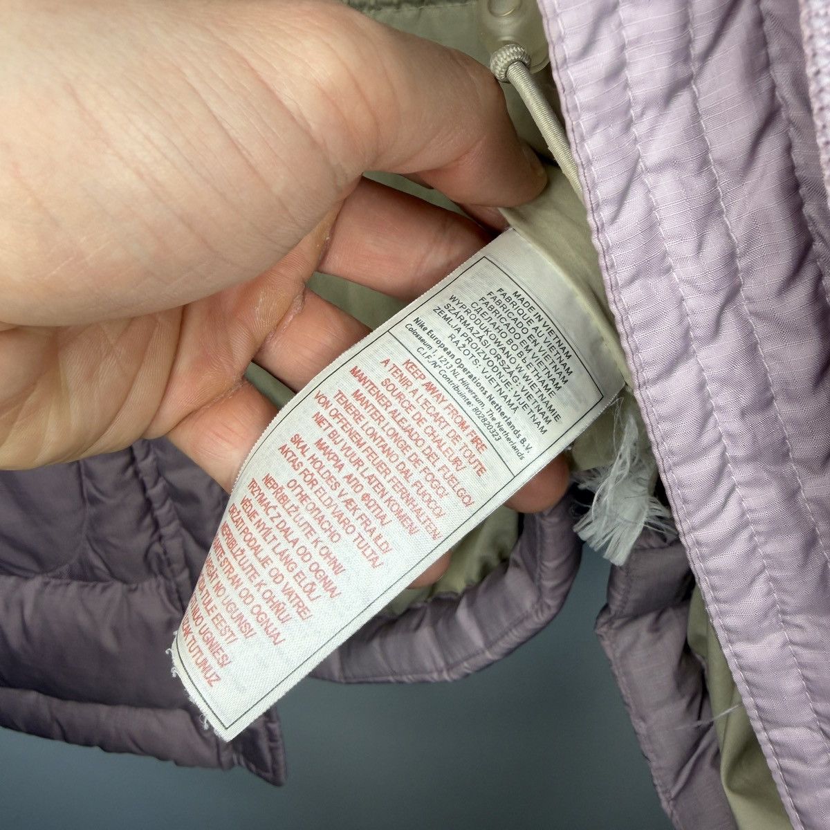 Nike 90s Nike Vintage Oversize Down Jacket Mini Swoosh Size S / US 4 / IT 40 - 11 Thumbnail