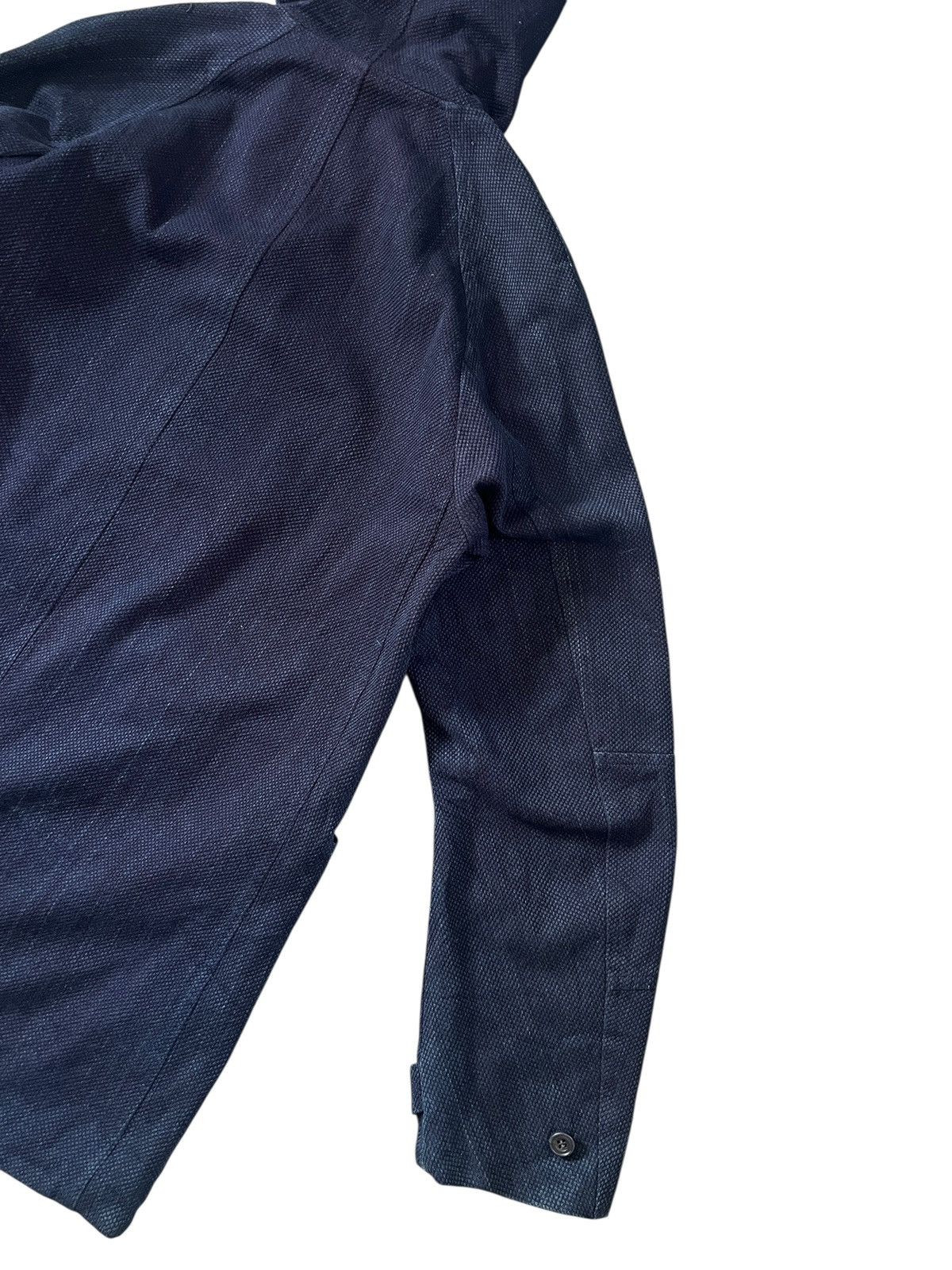 Japanese Brand KŪ 🇯🇵 Natural Dyed Indigo Sashiko Parka Jacket Kapital Visvim Size US M / EU 48-50 / 2 - 11 Thumbnail