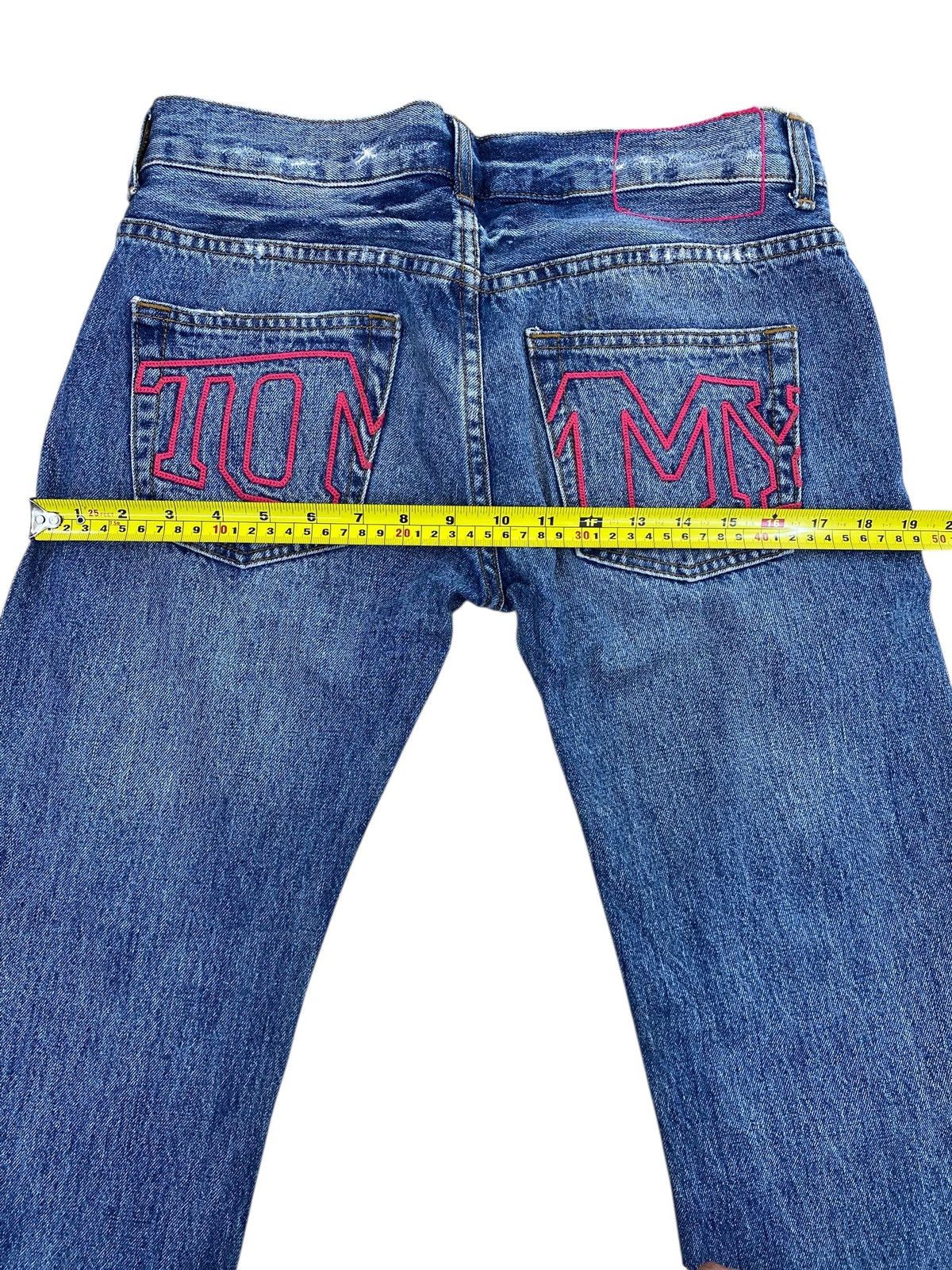 Tommy Jeans Tommy Patch Work Style Straight Leg Jeans Size 32" / US 10 / IT 46 - 8 Thumbnail