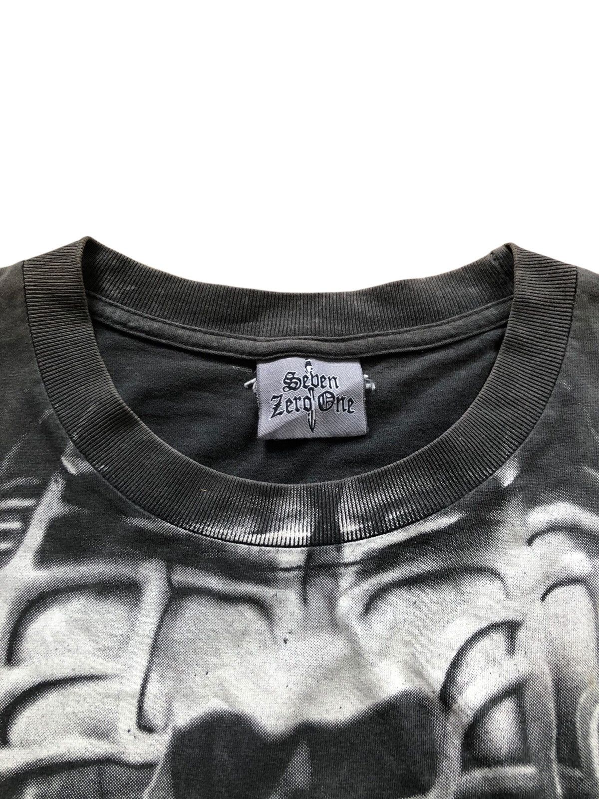Other Vintage seben zero one over print Skull Size US XL / EU 56 / 4 - 3 Thumbnail