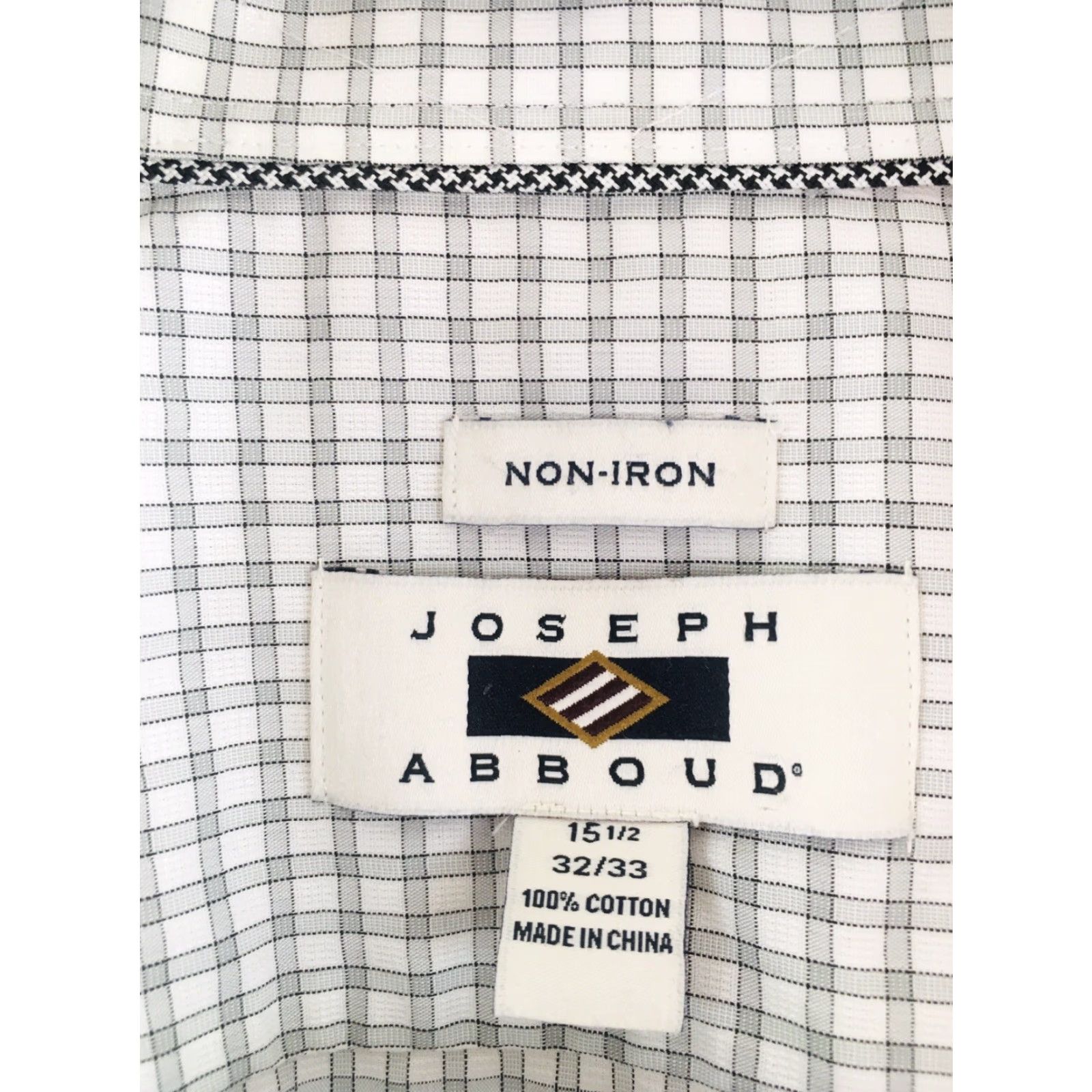 Joseph Abboud Joseph Abboud Shirt Men’s Size 15.5 32/33 Button Up Checked Long Sleeve Pocket Shirt Size US L / EU 52-54 / 3 - 3 Thumbnail