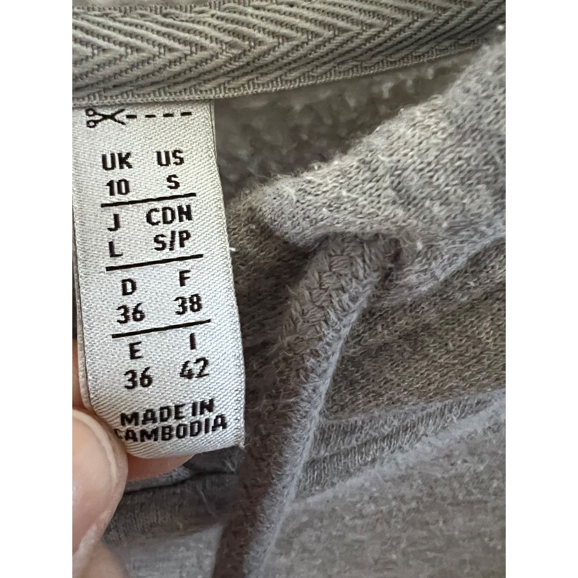 Adidas Adidas Womens Gray Shrug Cropped Hooded Sweatshirt Hoodie Sm Size S / US 4 / IT 40 - 10 Thumbnail