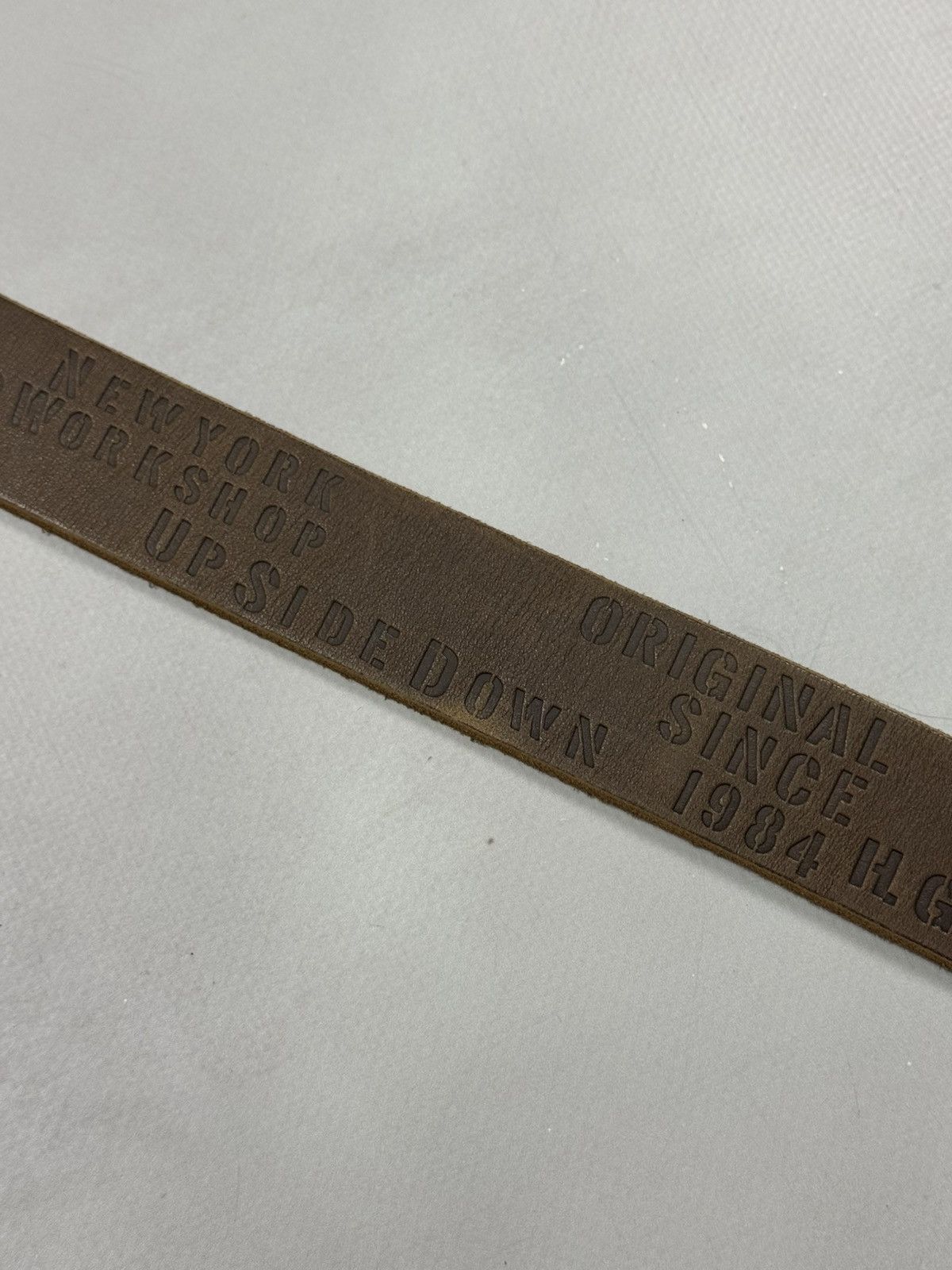 Hysteric Glamour Hysteric Glamour Engraved Leather Belt(28-33) Size ONE SIZE - 8 Thumbnail
