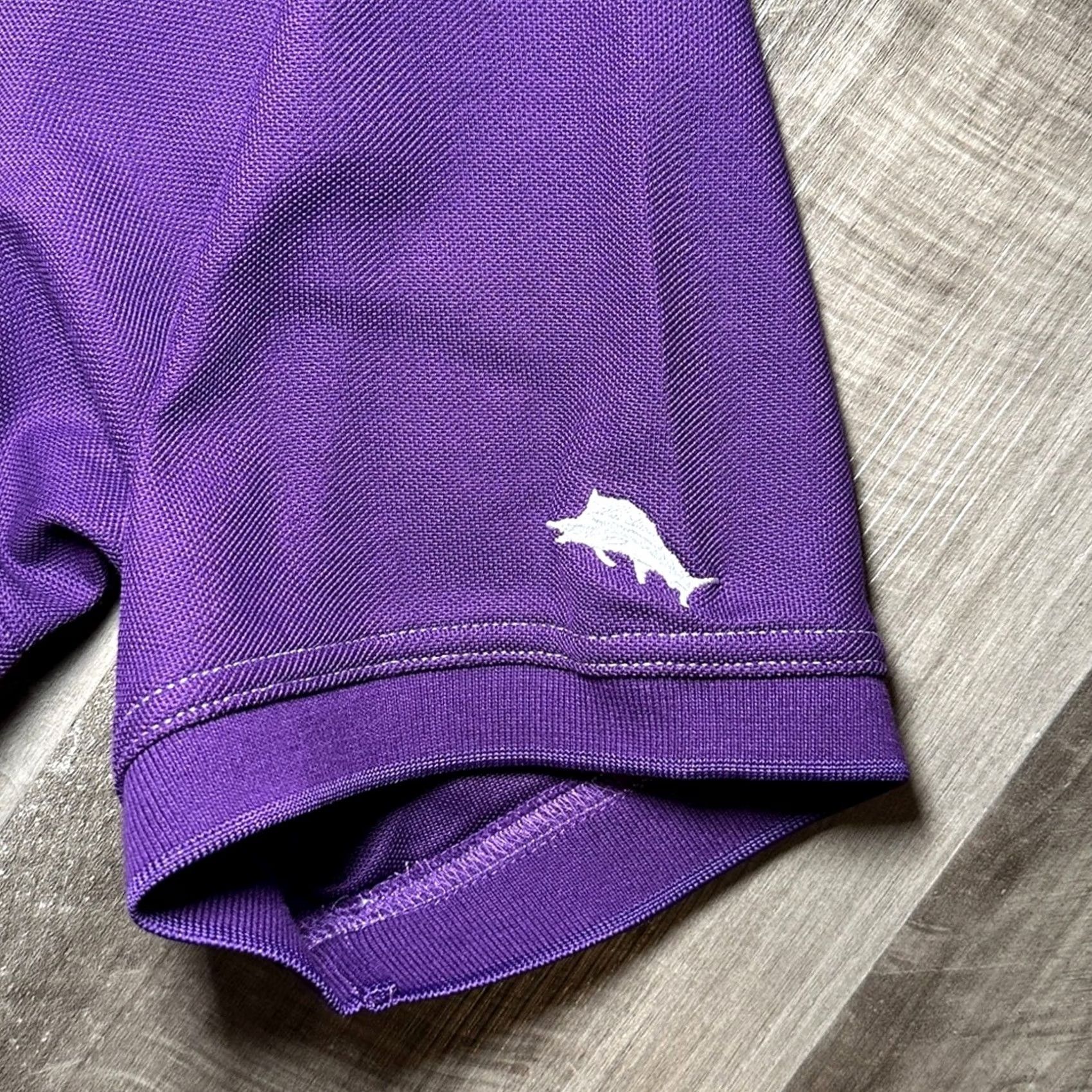 Tommy Bahama TCU Horned Frogs Tommy Bahama The Emfielder Core Knit Polo NWOT 2XL Purple Men Shirt Size US XXL / EU 58 / 5 - 4 Thumbnail