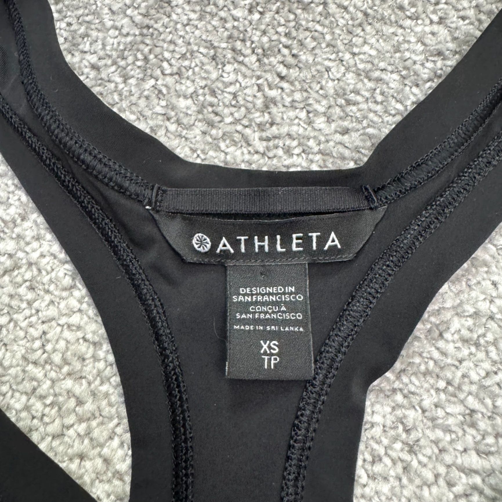 Athleta VINTAGE Athleta Women's Tank Top XS Black Sleeveless Athletic Gym Activewear Size XS Sports Size XS / US 0-2 / IT 36-38 - 6 Thumbnail