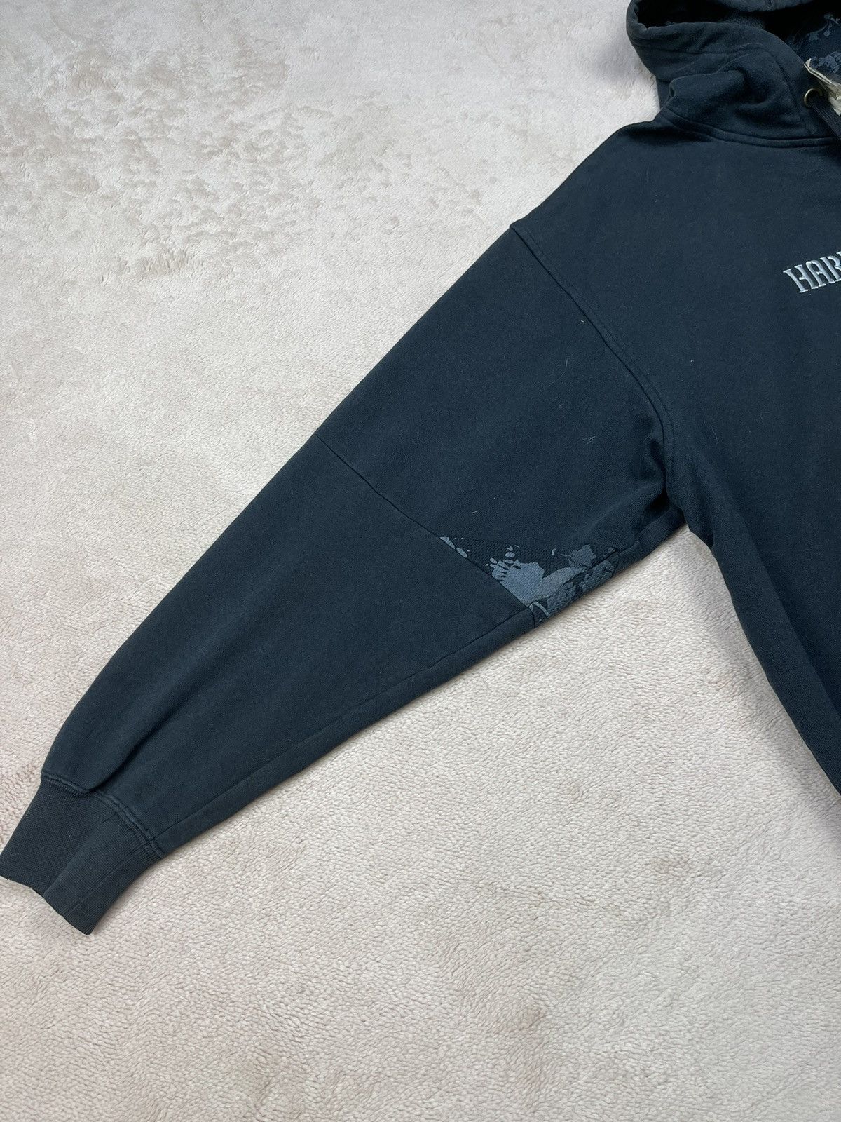 Harley Davidson Vintage HARLEY DAVIDSON Thrash Centre Skull Logo Pull Over Size US L / EU 52-54 / 3 - 5 Thumbnail