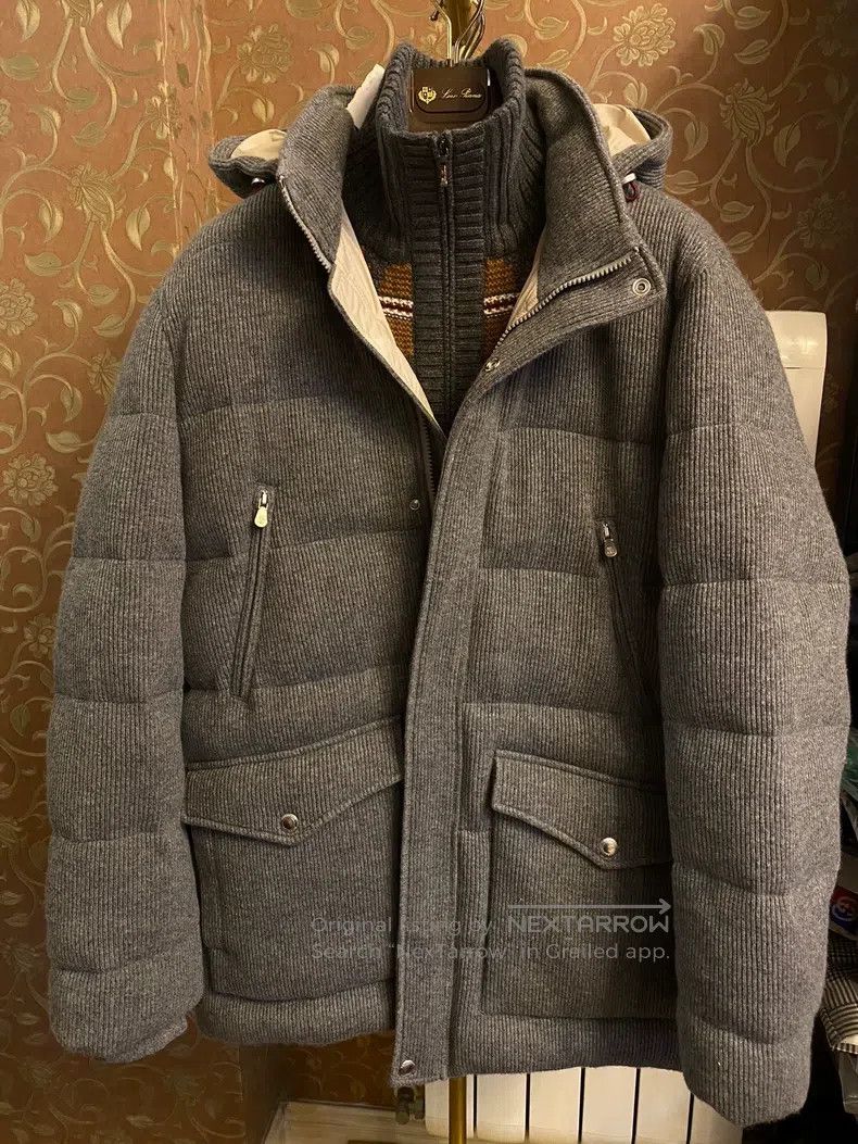 Brunello Cucinelli Brunello Cucinelli Down coat, 100% cashmere Size US M / EU 48-50 / 2 - 1 Thumbnail