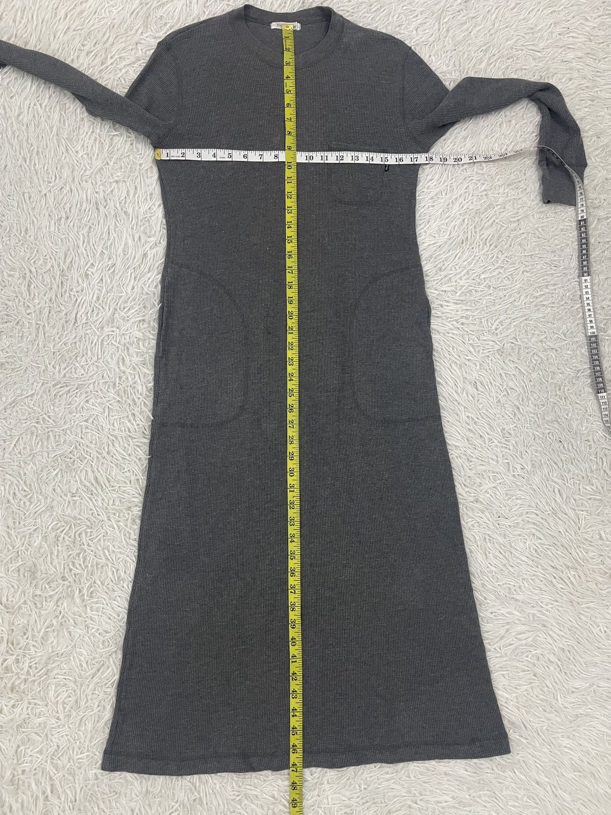 Yohji Yamamoto Y's for Living Yohji Yamamoto Stretchable Long Shirt Size S / US 4 / IT 40 - 6 Thumbnail