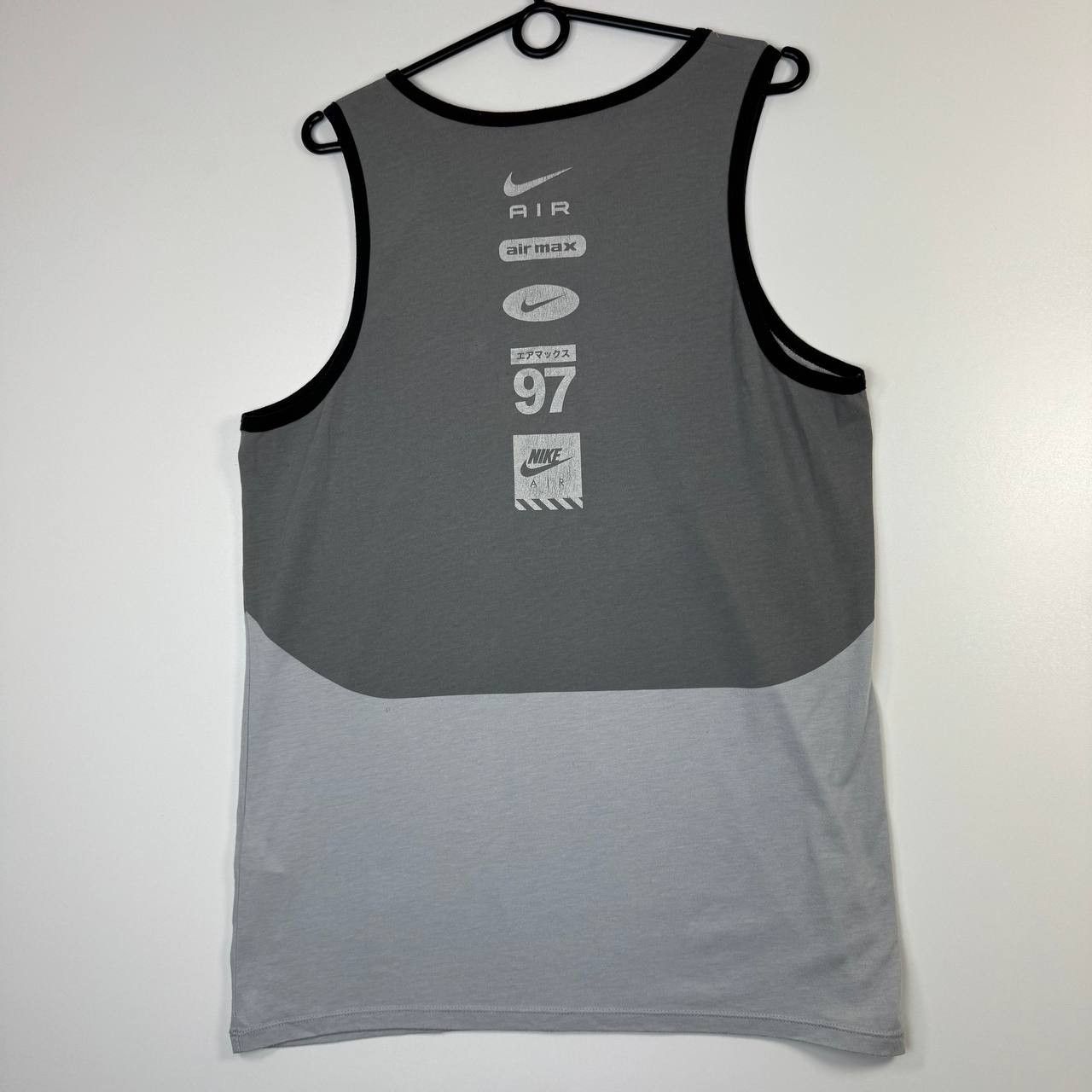 Nike Nike Air Tank Top Gray Colorblock 847527-012 Mens Size M Size US M / EU 48-50 / 2 - 6 Thumbnail