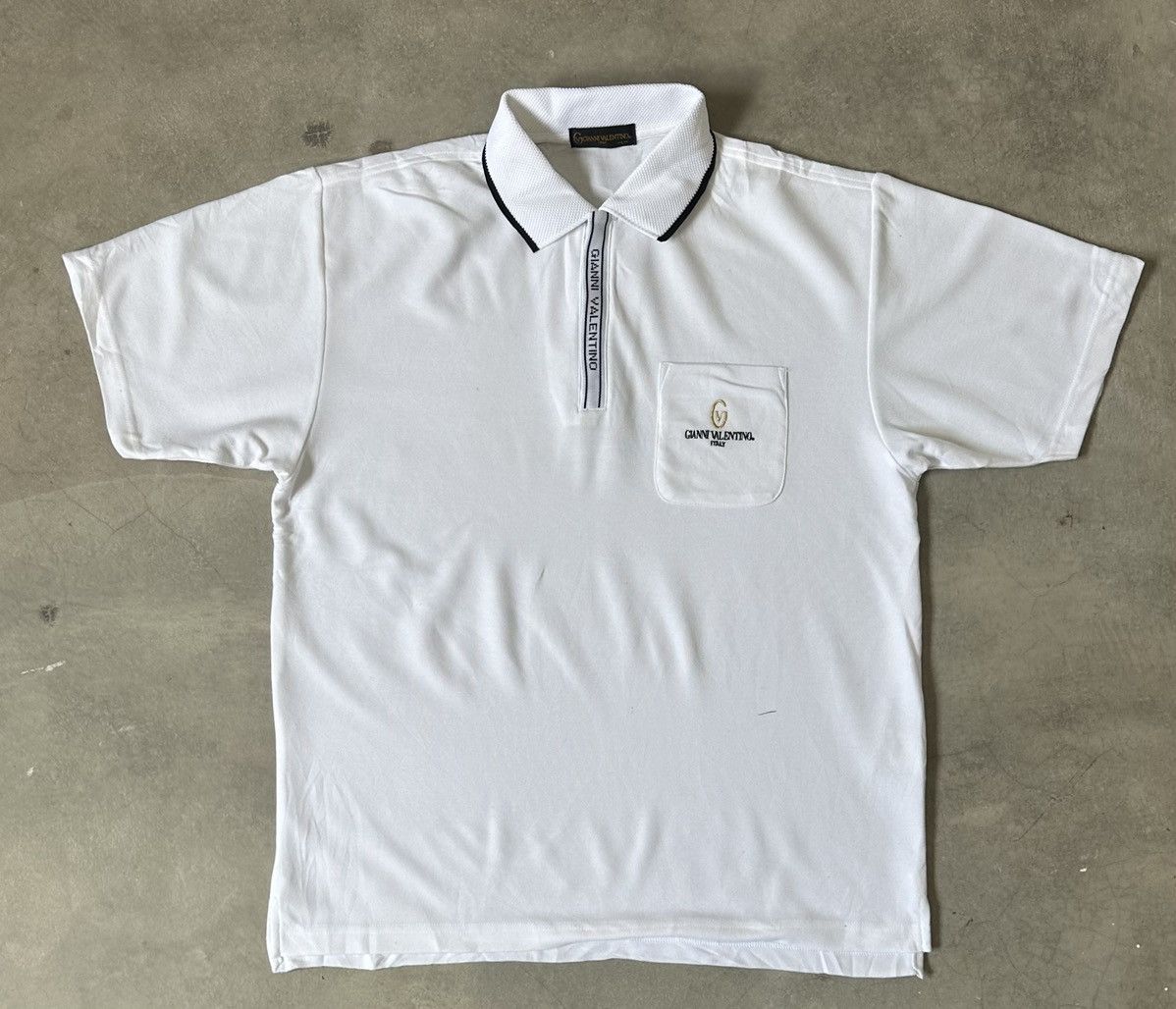 Gianni Valentino VINTAGE GIANNI VALENTINO POLO GOLF TEE Size US L / EU 52-54 / 3 - 1 Thumbnail