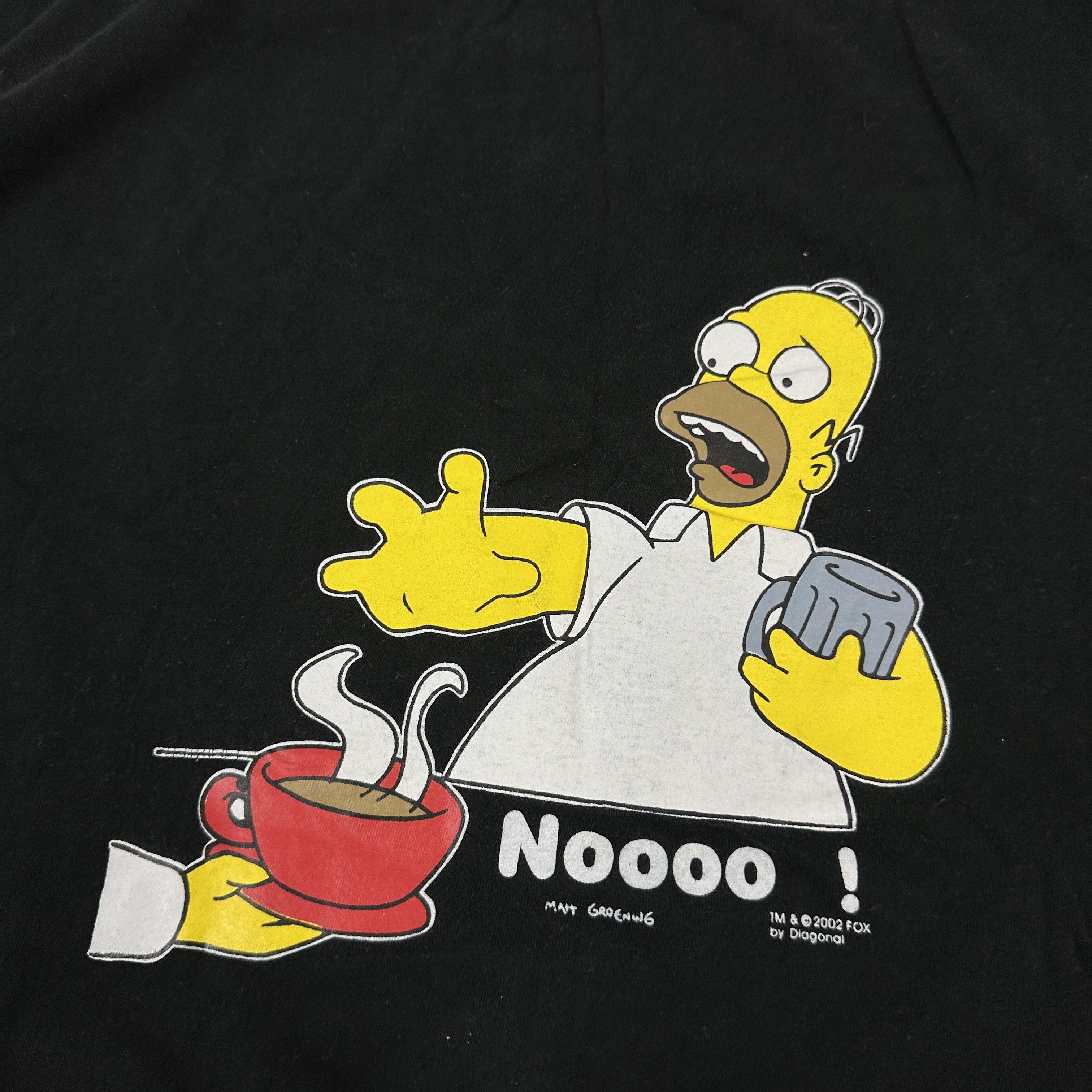 The Simpsons × Vintage Vintage Printed Oversize Y2K The Simpsons 2002 T-shirt Size US L / EU 52-54 / 3 - 2 Thumbnail