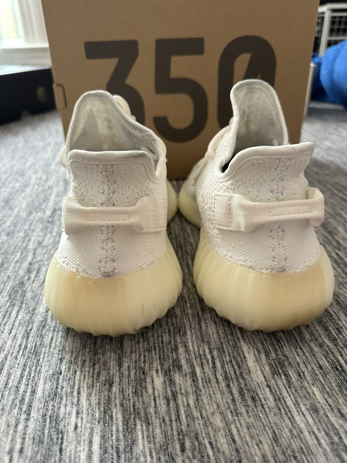 Adidas Yeezy Boost 350 V2 Cream White Size US 8.5 / EU 41-42 - 3 Thumbnail