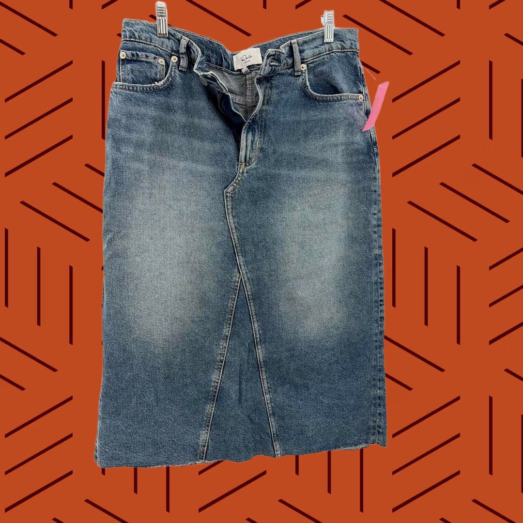 Rails Rails Denim Skirt Blue 30 Pre-Owned Size 30" / US 8 / IT 44 - 1 Thumbnail