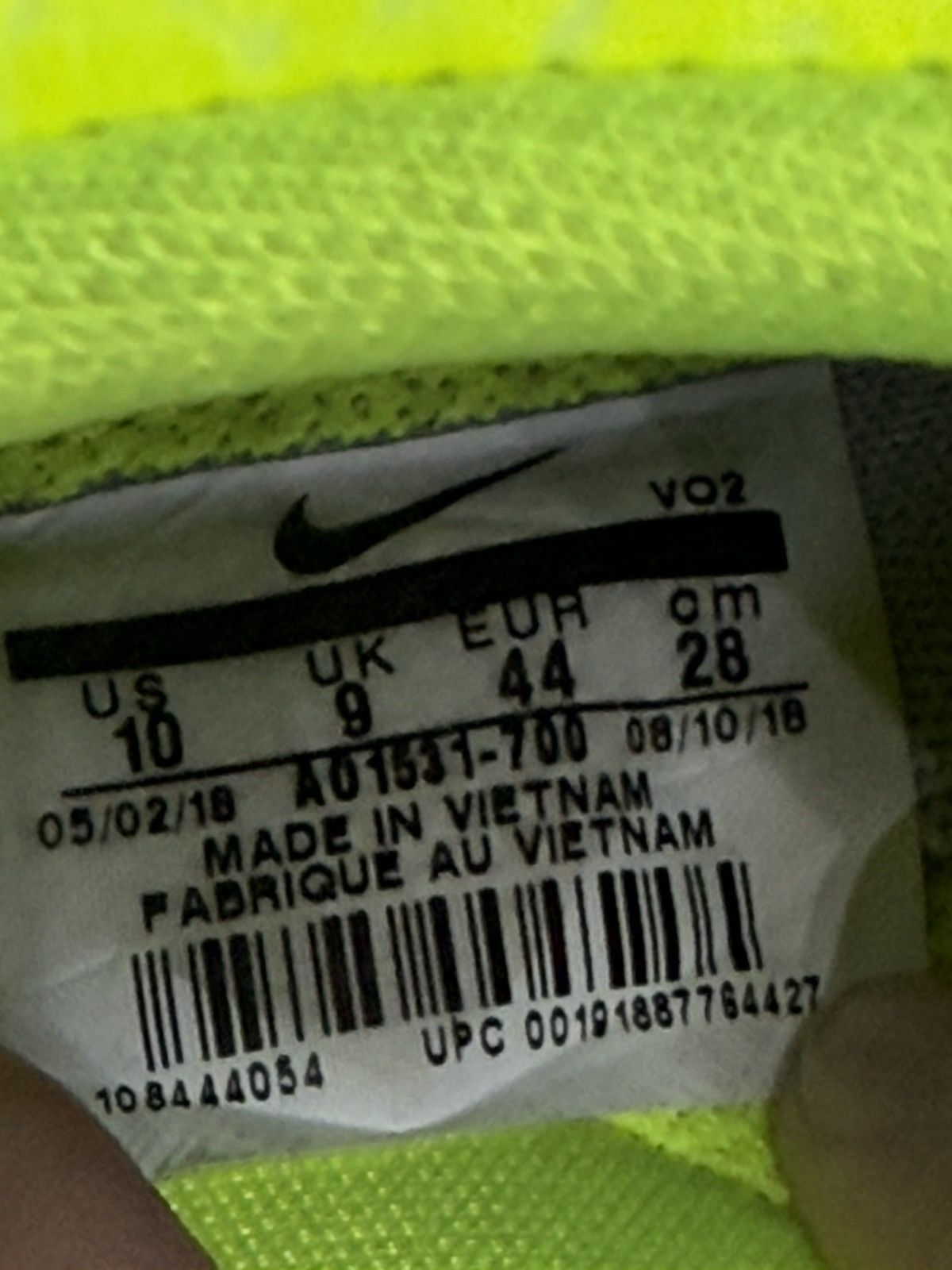 Nike Nike Air Force 1 Utility Volt size 10 Size US 10 / EU 43 - 7 Thumbnail
