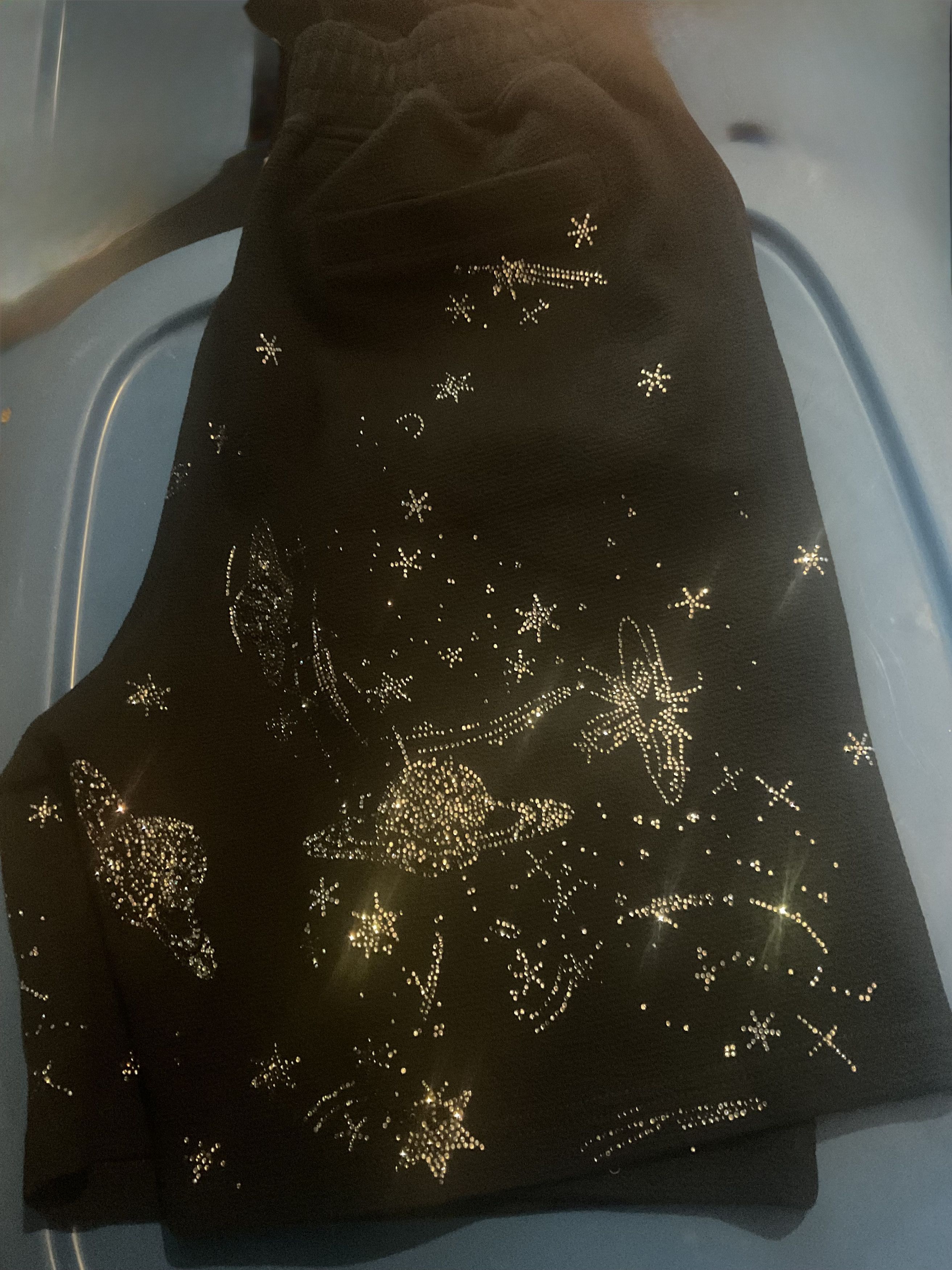 Other GALAXY SEQUENCE ENCRUSTED SHORTS Size 38" / US 16 / IT 52 - 6 Thumbnail