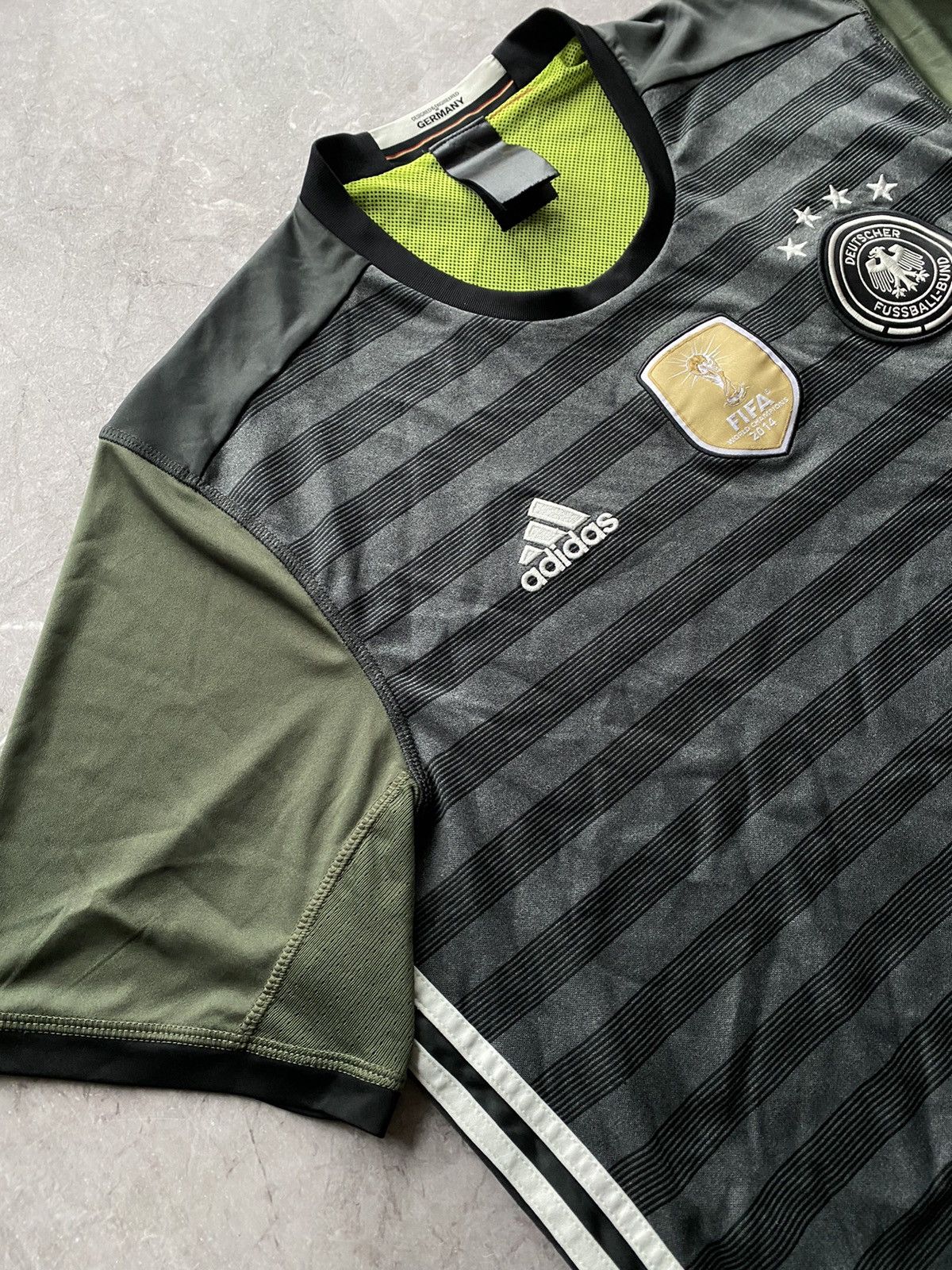 Adidas 2015-16 Germany National Team Adidas Away Soccer Jersey Size US XL / EU 56 / 4 - 3 Thumbnail