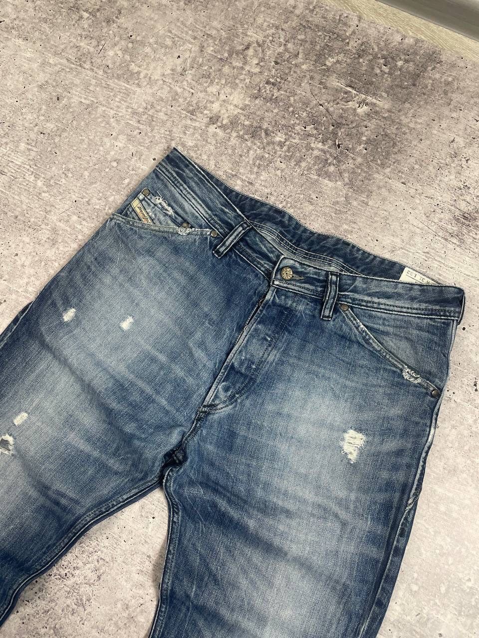 Diesel Vintage Diesel Jodar Straight Fit Denim Jeans Y2K Size US 31 - 3 Thumbnail