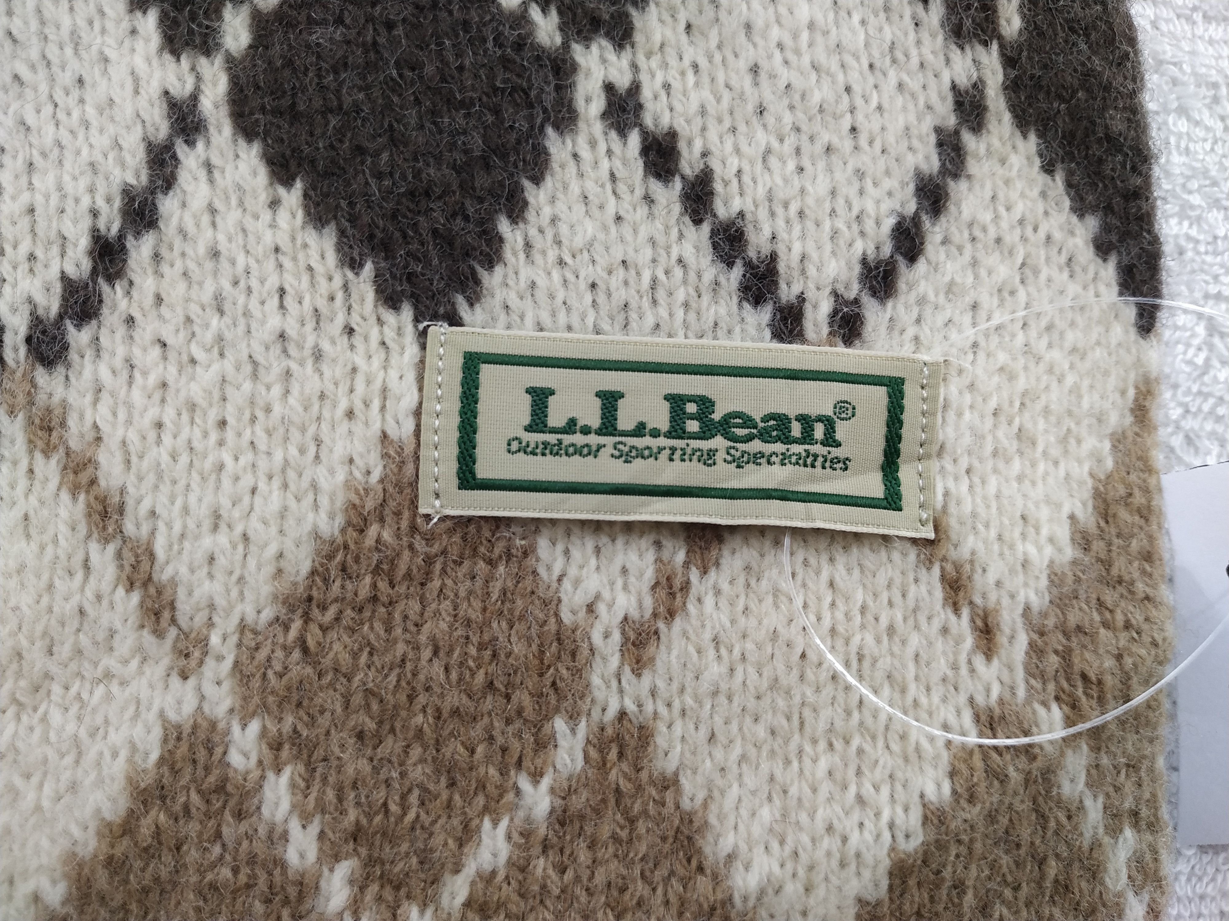 L.L. Bean Vintage L.L. Bean Scarf/Muffler/Neckwear MF410 Size ONE SIZE - 5 Thumbnail