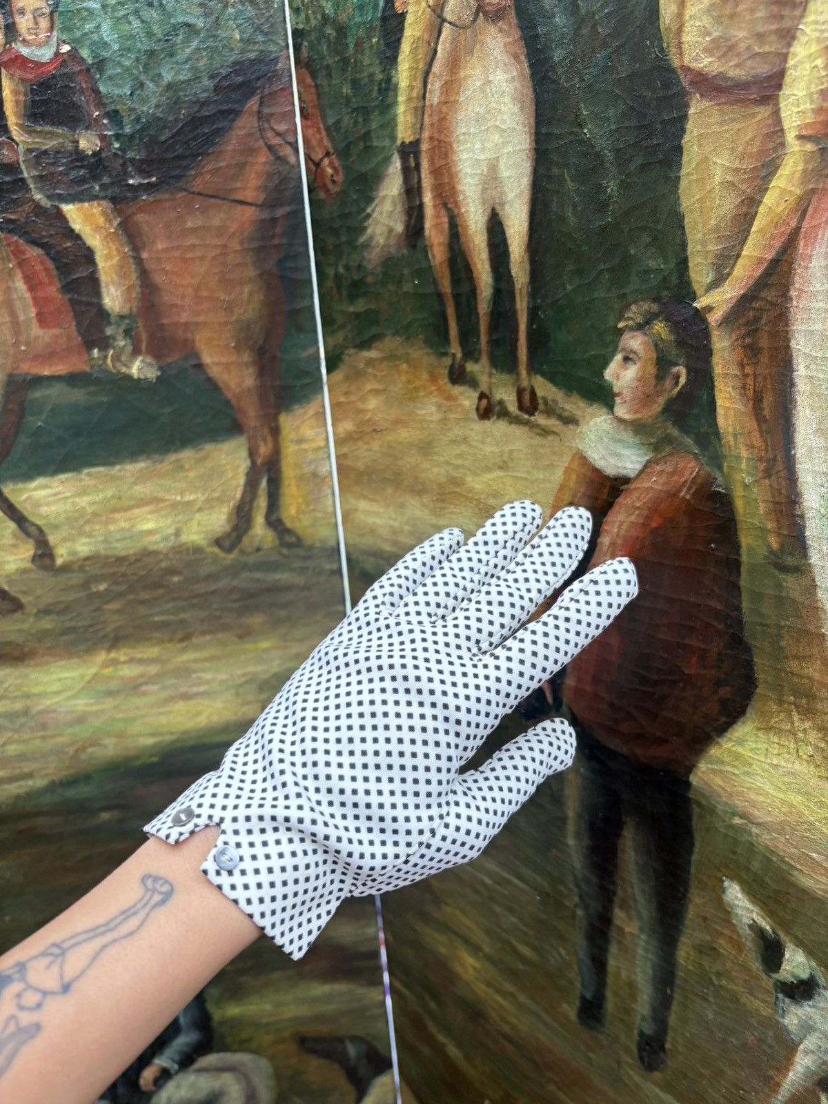 Vintage Vintage gloves Size ONE SIZE - 1 Thumbnail