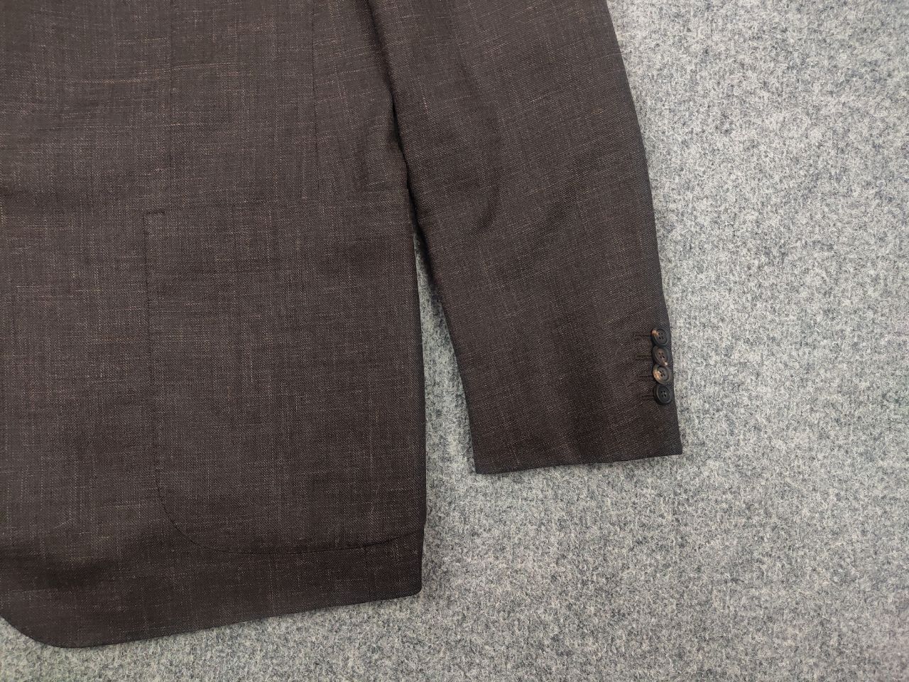 Pal Zileri Pal Zileri MCMLXXX Gentleman Wool Silk Coat Blazer Jacket Size US XL / EU 56 / 4 - 4 Thumbnail