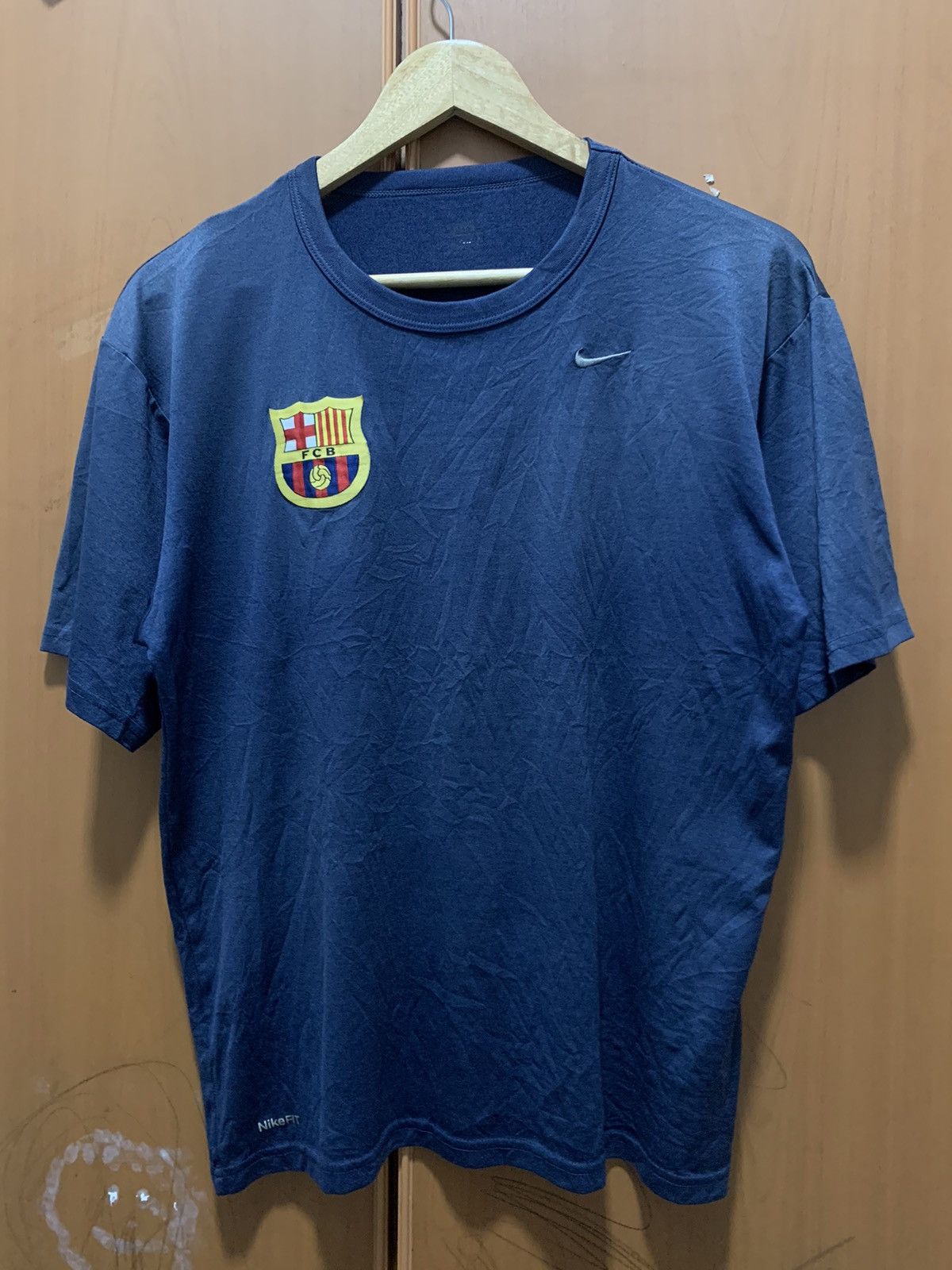 Nike Nike Barcalona FC Shirt Size US L / EU 52-54 / 3 - 1 Thumbnail