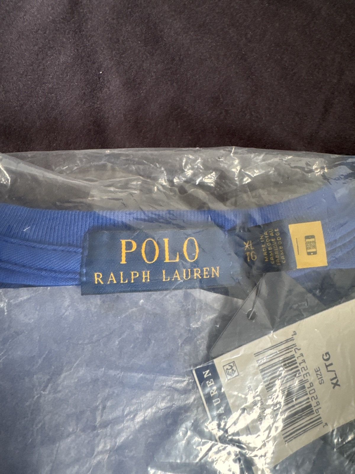 Polo Ralph Lauren Polo Ralph Lauren Blue Polo Bear SS T-Shirt Size US XL / EU 56 / 4 - 3 Thumbnail