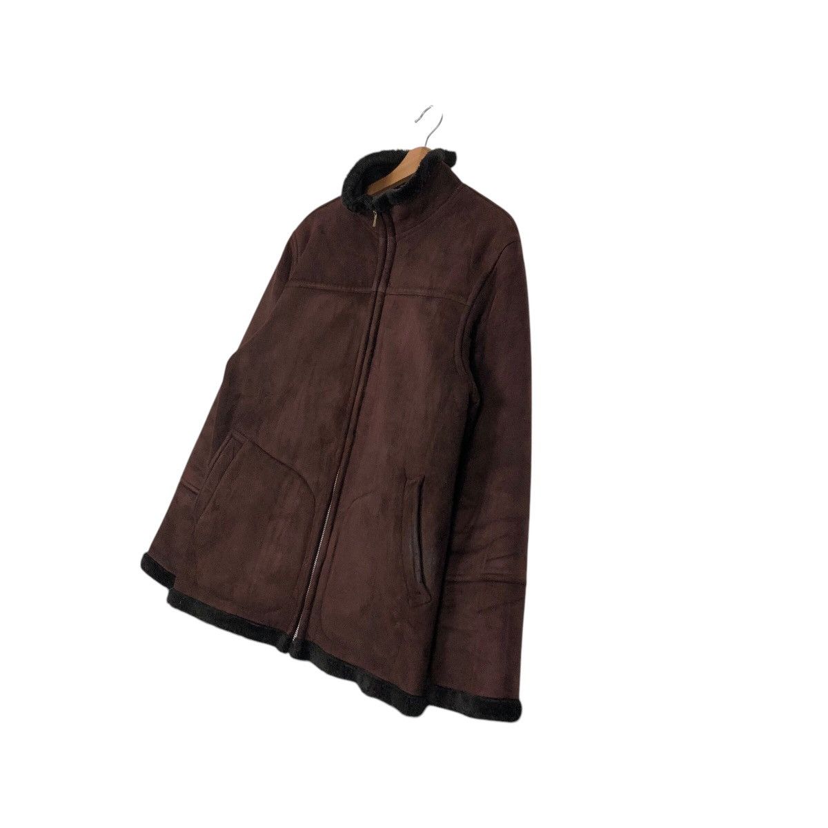 Japanese Brand 📌Vintage Chore Jacket Shearling Blanket Taka Issey Miyake Size US L / EU 52-54 / 3 - 3 Thumbnail