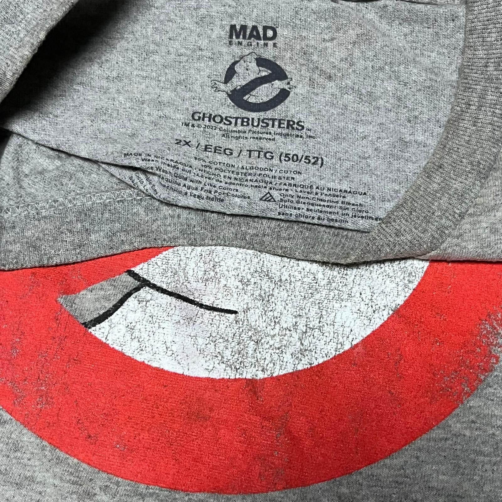 Mad Engine 👻 Mad Engine Ghostbusters Graphic Tee – Size 2X Size US XXL / EU 58 / 5 - 3 Thumbnail