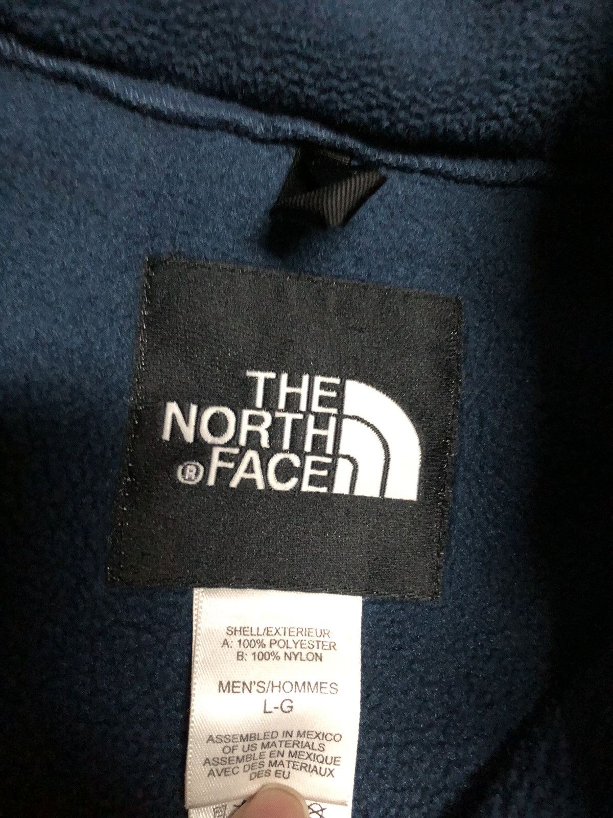 The North Face × Vintage The north face denali jacket large obsidian blue Size US L / EU 52-54 / 3 - 3 Thumbnail
