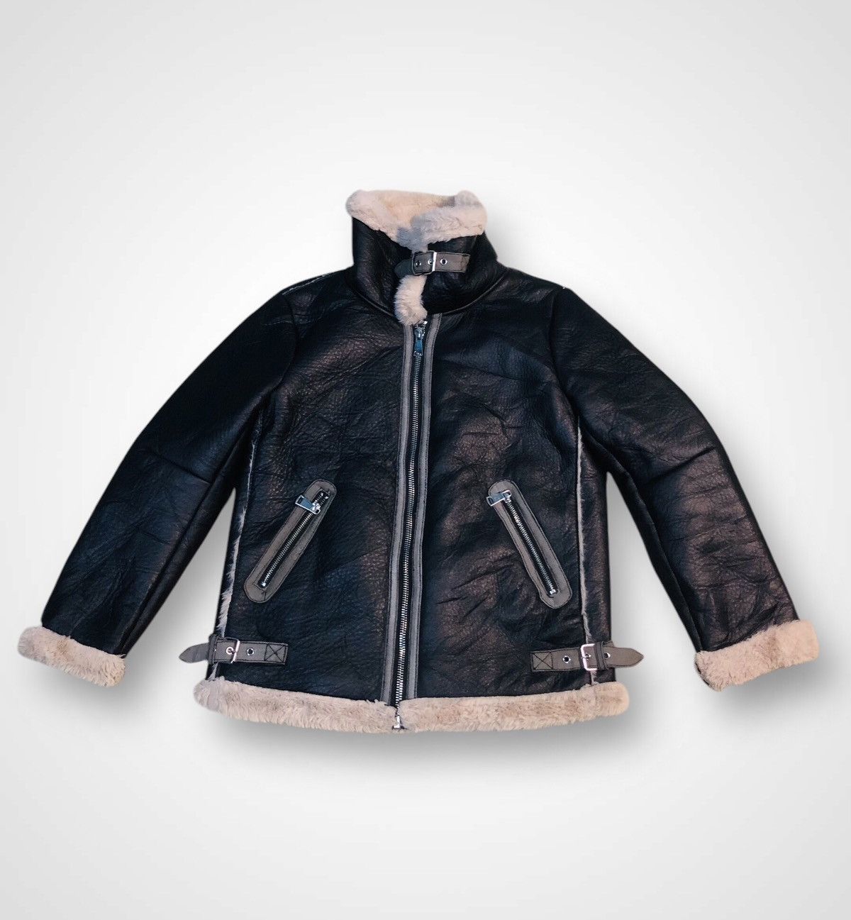 Primark Leather And Wool Jacket (26)