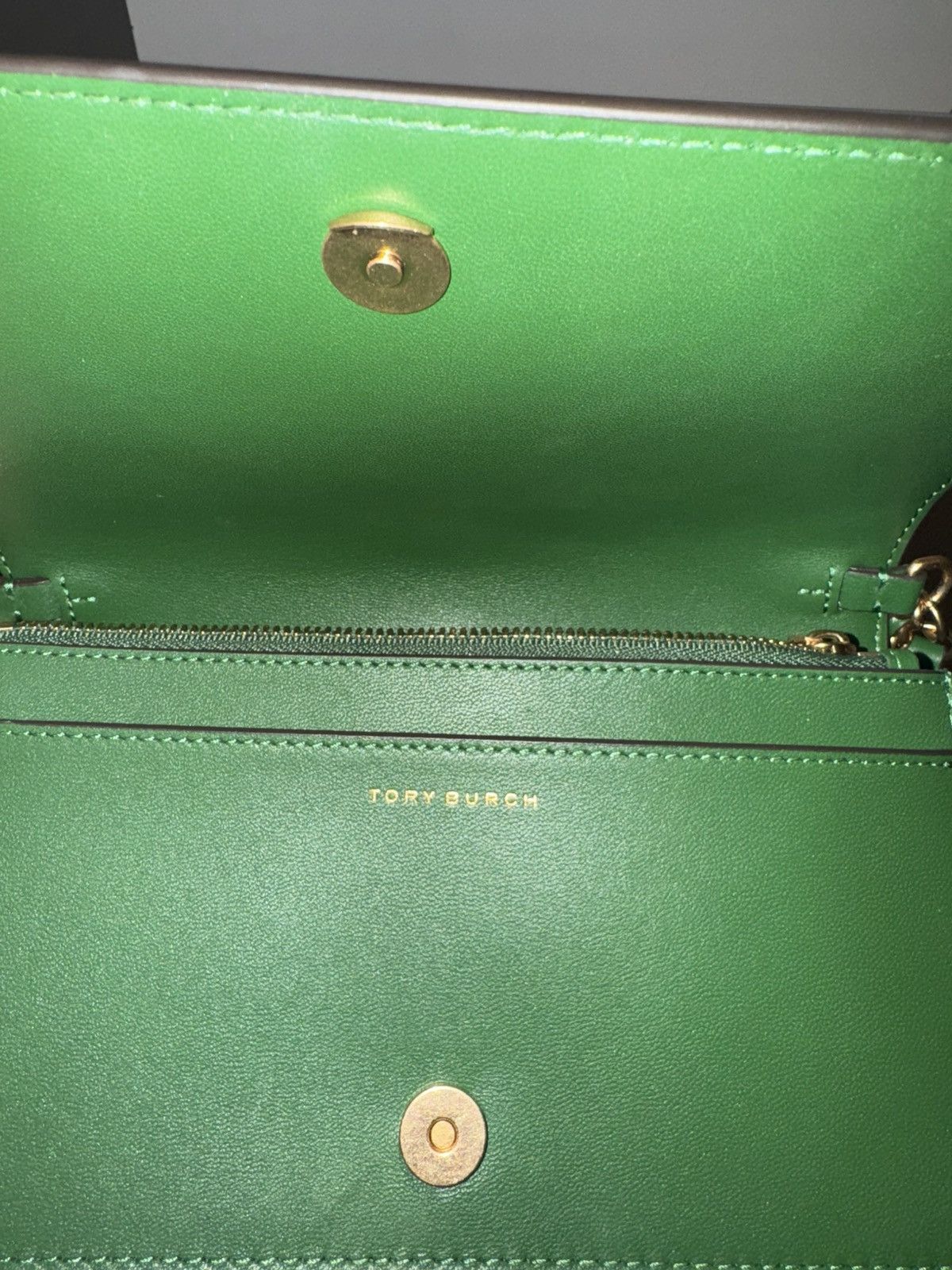 Tory Burch Tory Burch Fleming shoulder bag in Green Size ONE SIZE - 5 Thumbnail