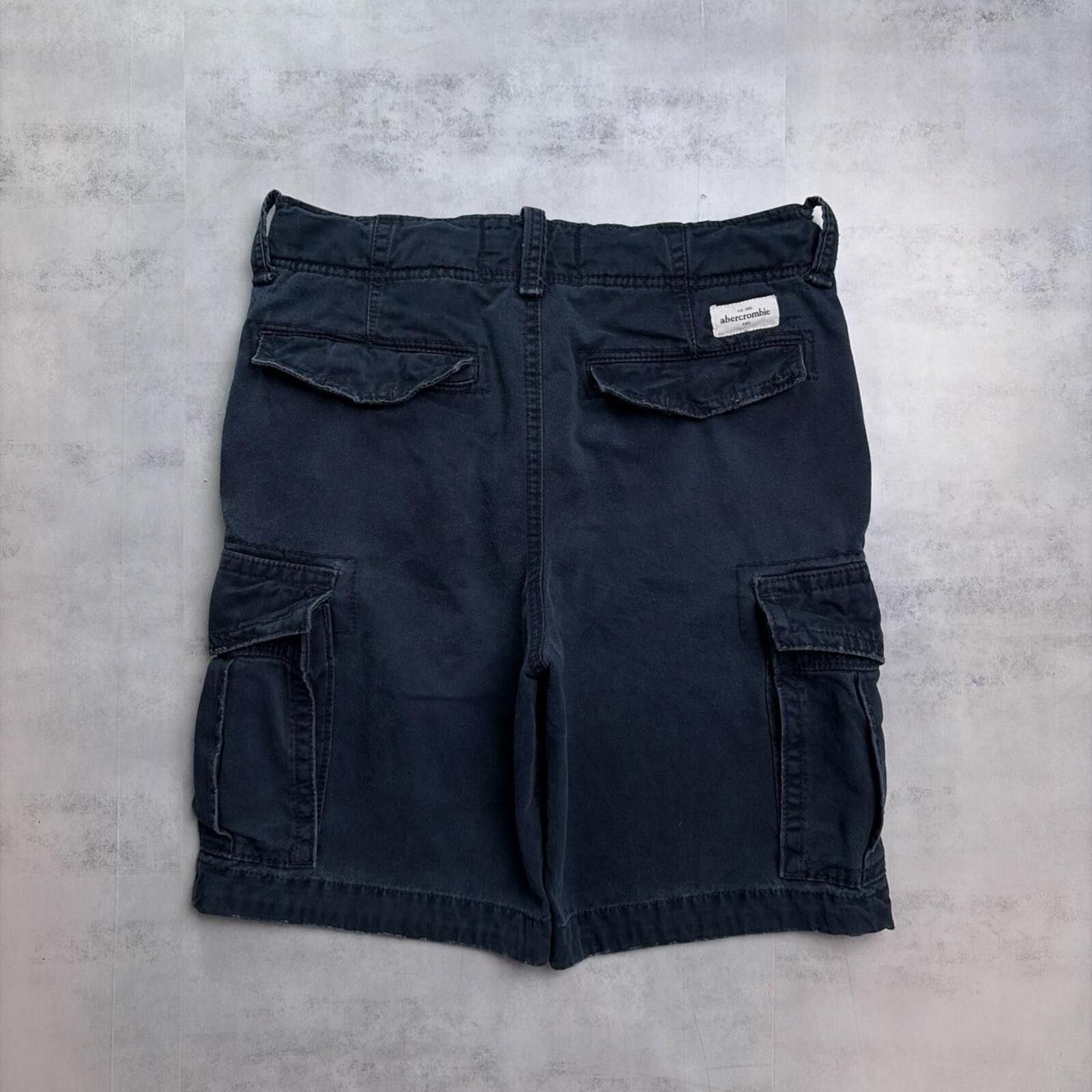 Abercrombie & Fitch Y2K Abercrombie & Fitch Grunge Baggy Cargo Skater Shorts Size 30" / US 8 / IT 44 - 1 Thumbnail