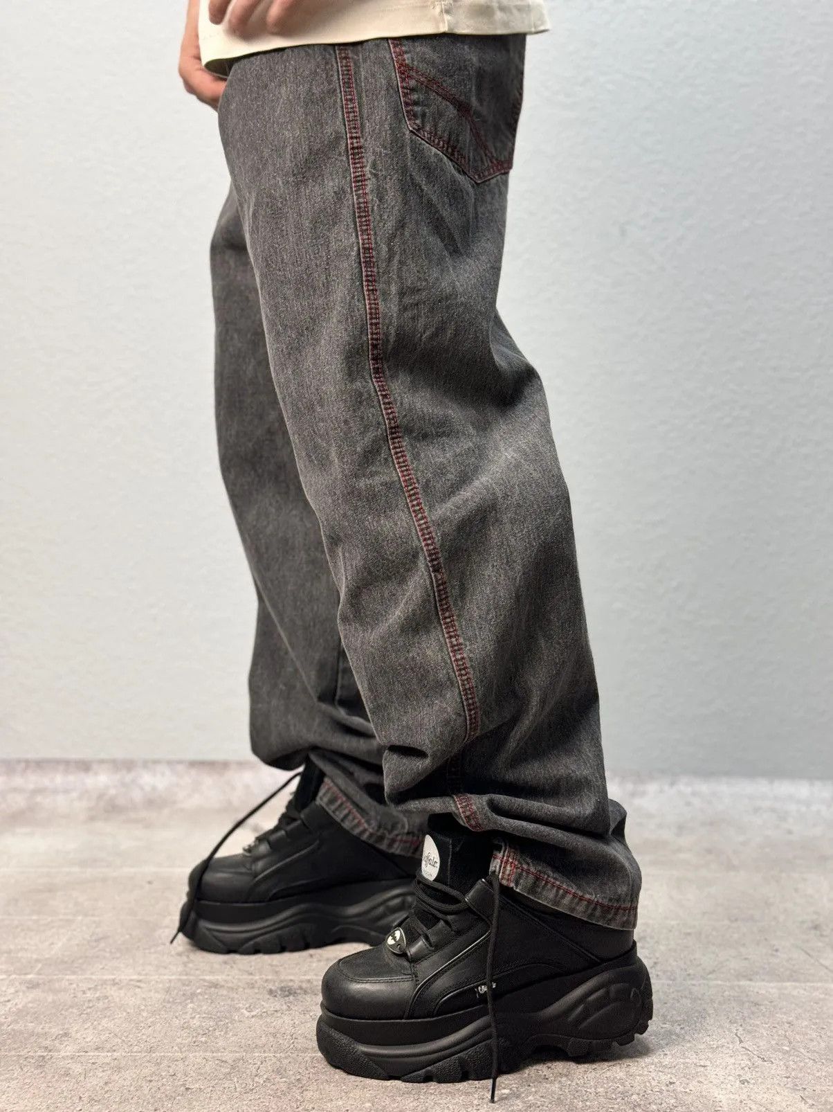 Japanese Brand × True Religion Y2K CARGO BAGGY TRUE RELIGION DISTRESSED JNCO PANTS Size US 34 / EU 50 - 3 Thumbnail