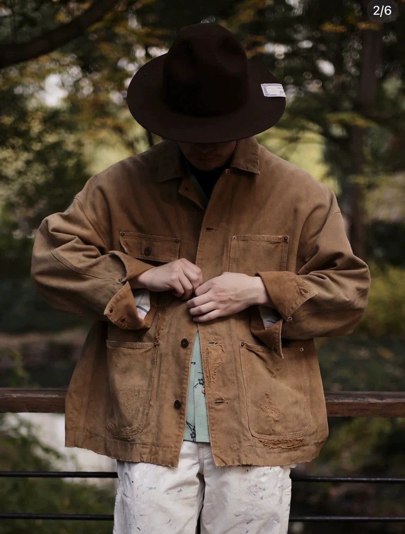 visvim MACRAY COVERALL CRASH visvim MACRAY COVERALL CRASH GREY