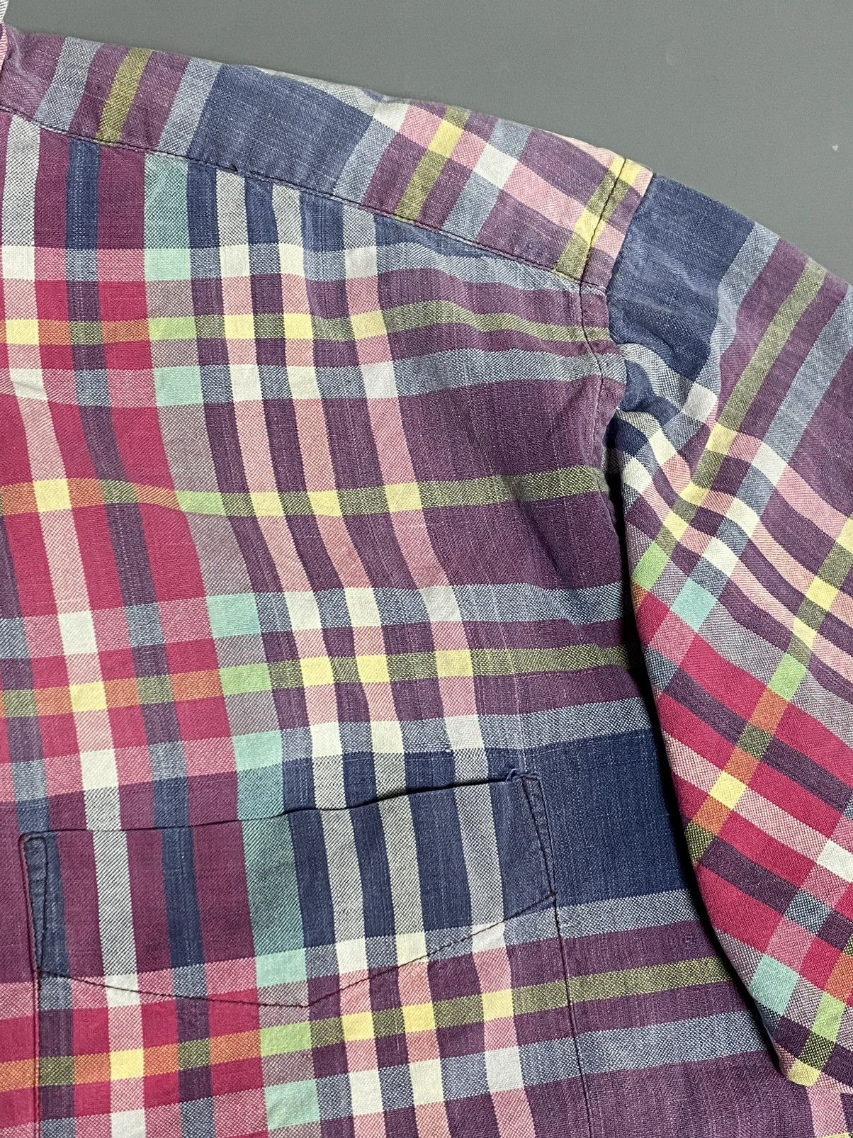 Dockers Vtg 90s Dockers Levi’s Shirt M Plaid Short Sleeve Button Up Size US M / EU 48-50 / 2 - 6 Thumbnail
