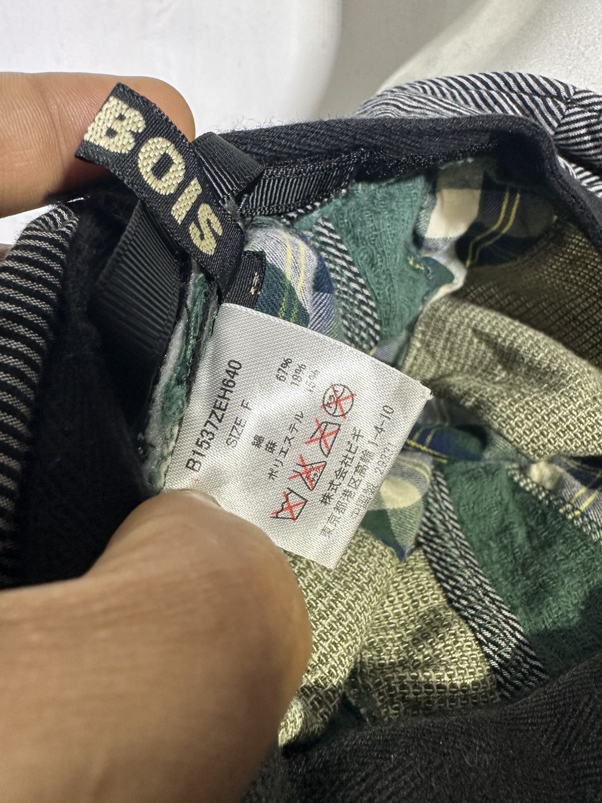 Frapbois Frapbois Colorblock Patchwork Bucket hats Size ONE SIZE - 12 Thumbnail