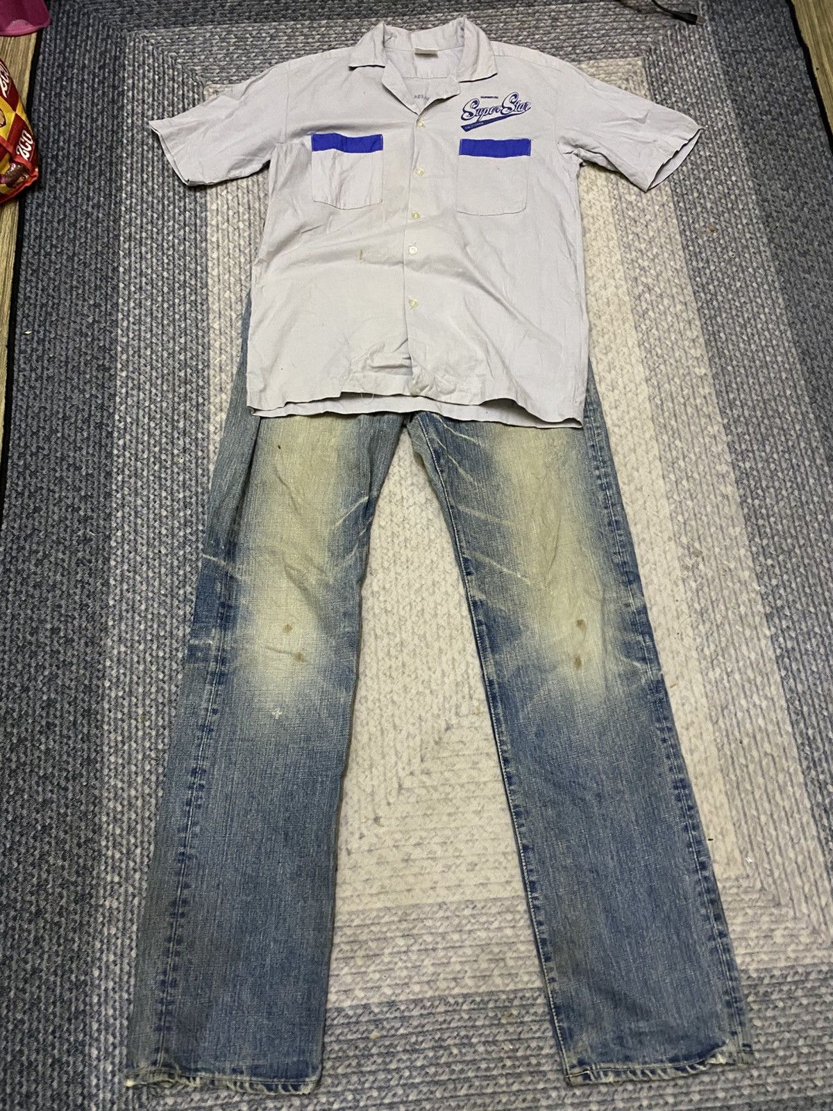 Spellbound Vintage Distressed Stain Spellbound Jean Size US 30 / EU 46 - 14 Thumbnail