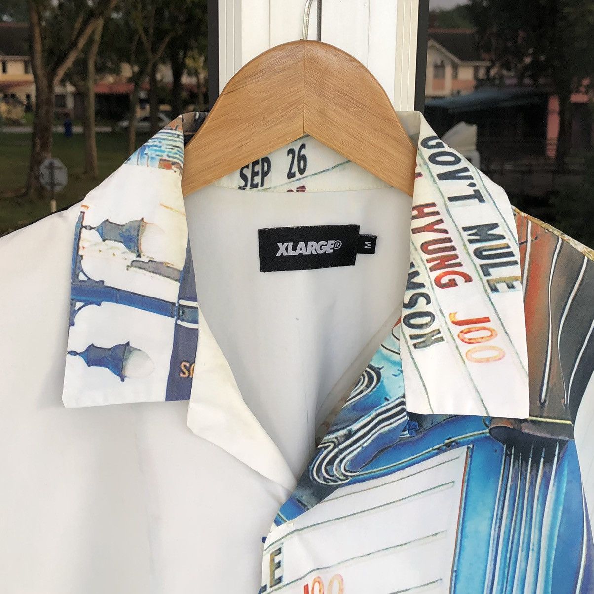 Xlarge XLARGE S/S OPEN COLLAR SHIRT Size US M / EU 48-50 / 2 - 11 Thumbnail