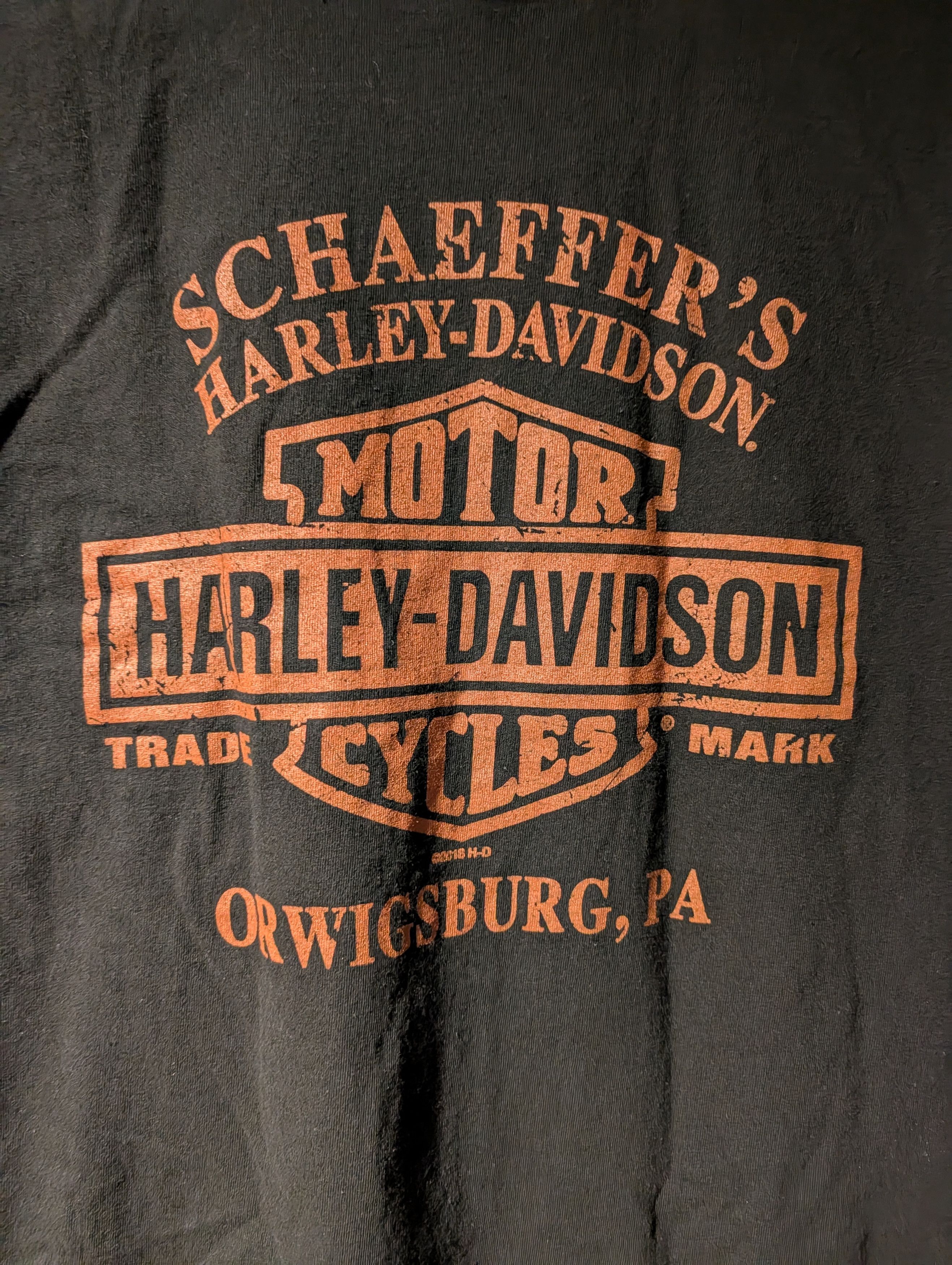Harley Davidson Harley Davidson Motorcycle Eagle Animal Nature T-Shirt Size US M / EU 48-50 / 2 - 6 Thumbnail