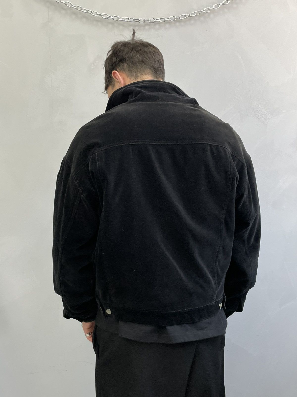 Other Vintage y2k trucker jacket diesel style cropped Size US M / EU 48-50 / 2 - 8 Thumbnail
