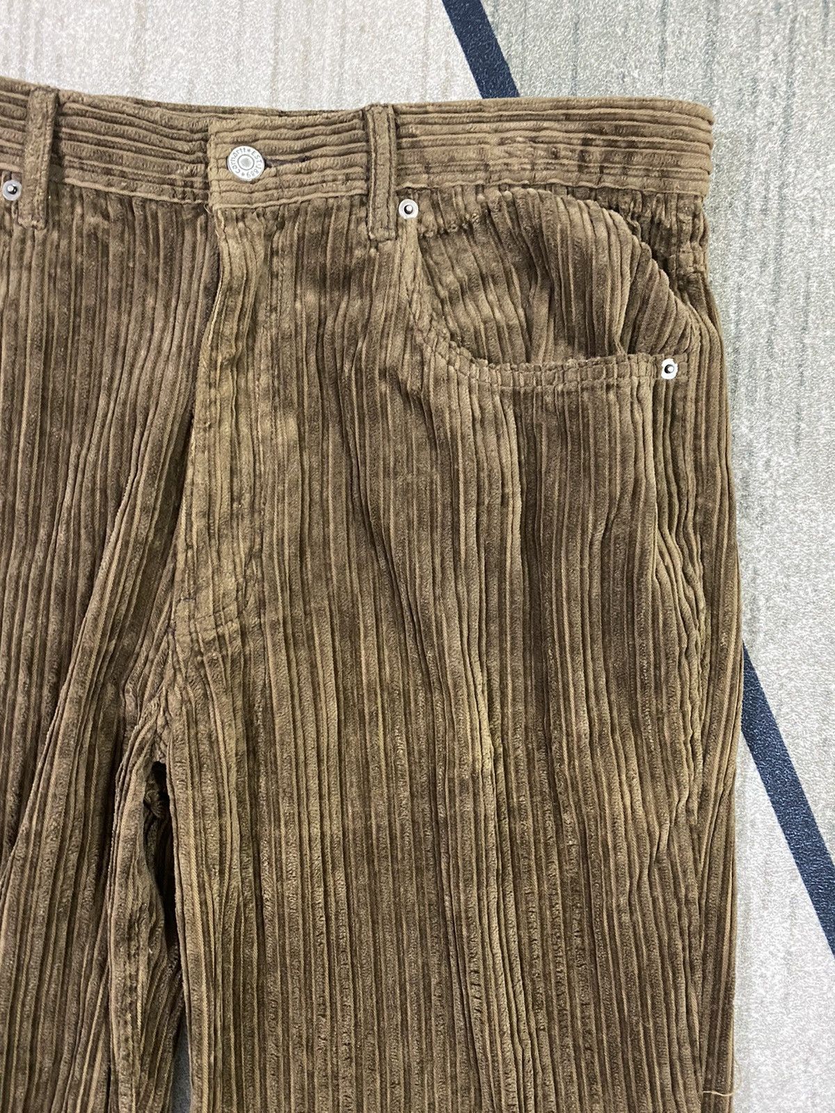 Carhartt × Vintage Carhartt Lot 0895-68 W89 Velor Style Ribbed Conduroy style Size 34" / US 12 / IT 48 - 3 Thumbnail