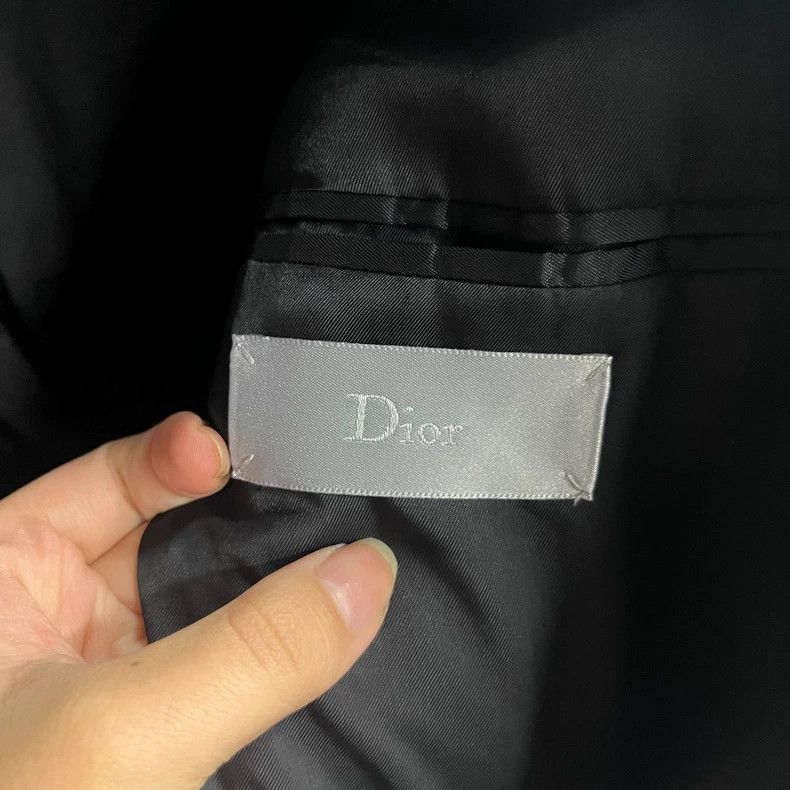 Dior Dior Black and white slogan printed pattern logo suit 2501 Size 54R - 3 Thumbnail