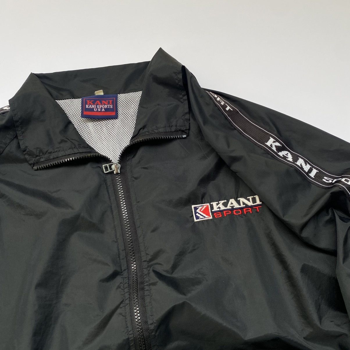 Karl Kani × Sean John 1990s-Karl Kani Sports USA Windbreaker Jacket Size US L / EU 52-54 / 3 - 5 Thumbnail